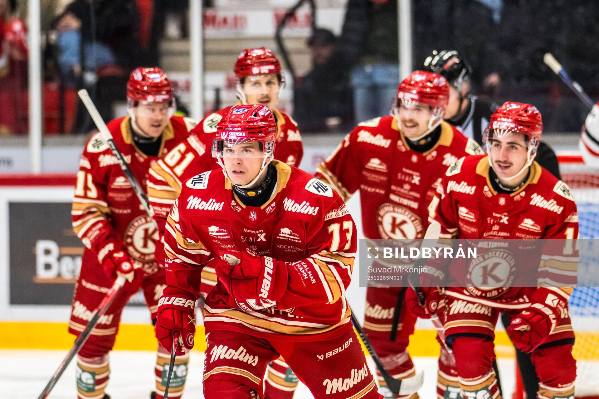 Kalmars Valdemar Johansson jublar