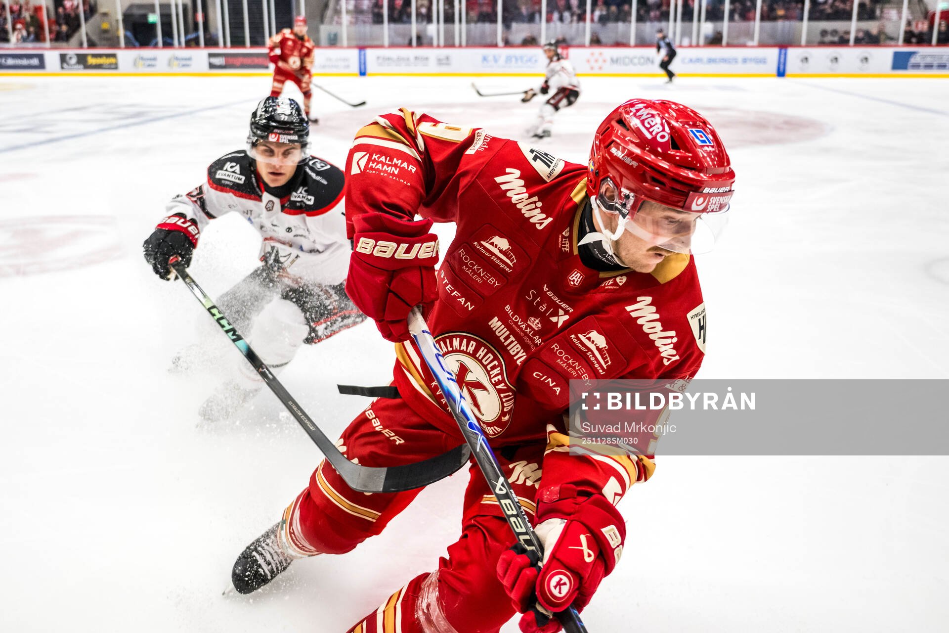 Nybros Alex Ciernik och Kalmars Wilhelm Westlund