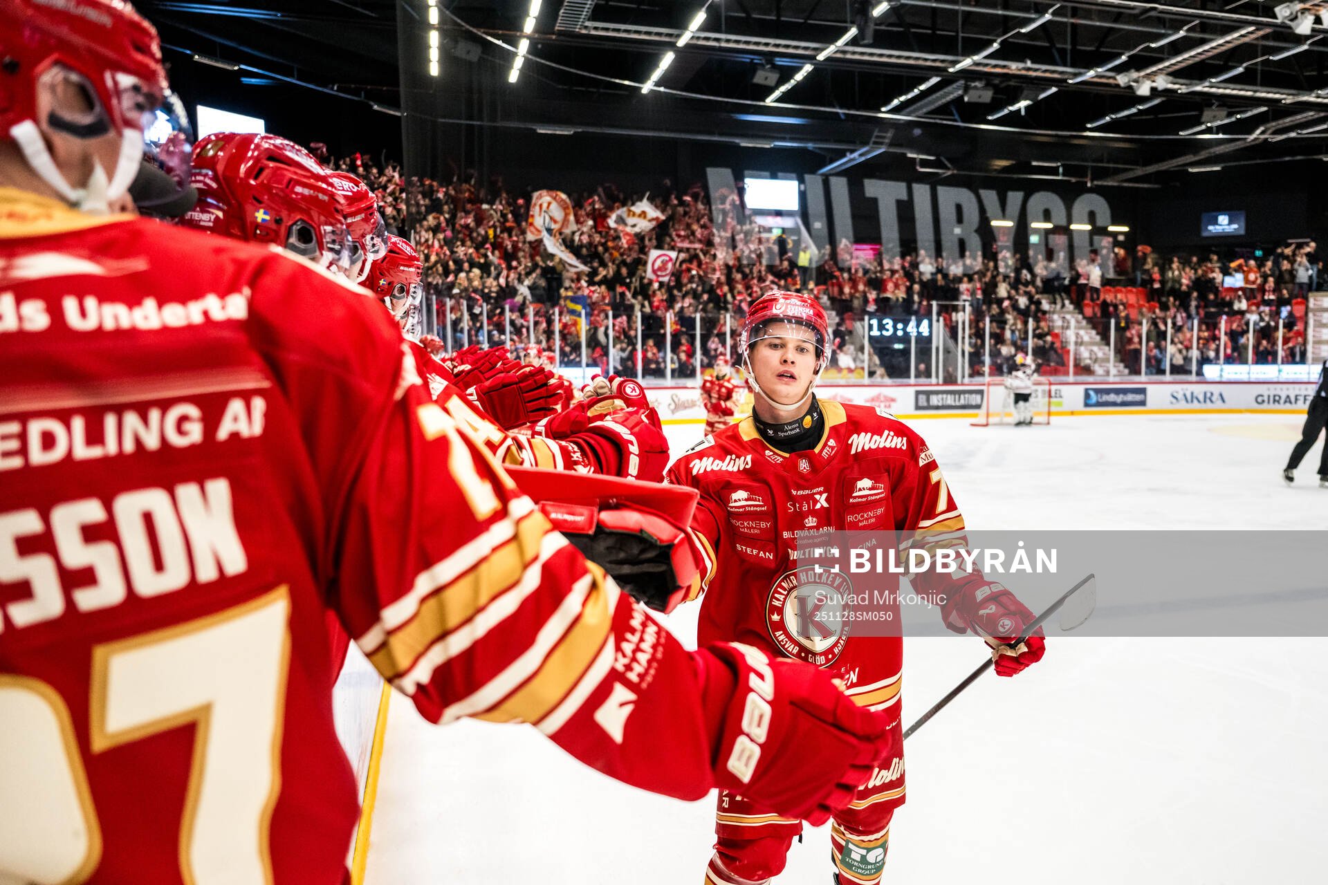 Kalmars Valdemar Johansson jublar