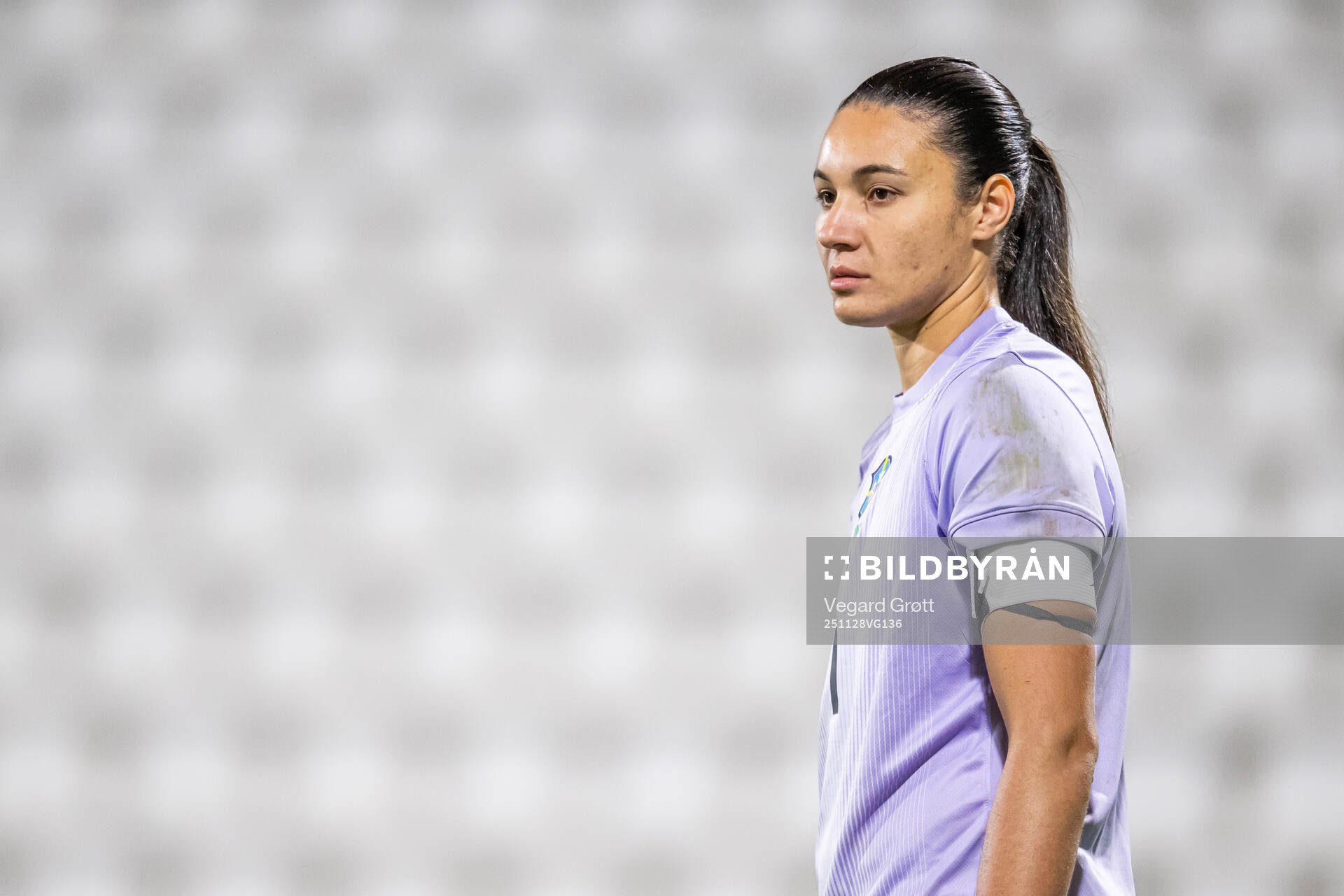 Goalkeeper Lorena da Silva Leite of Brazil