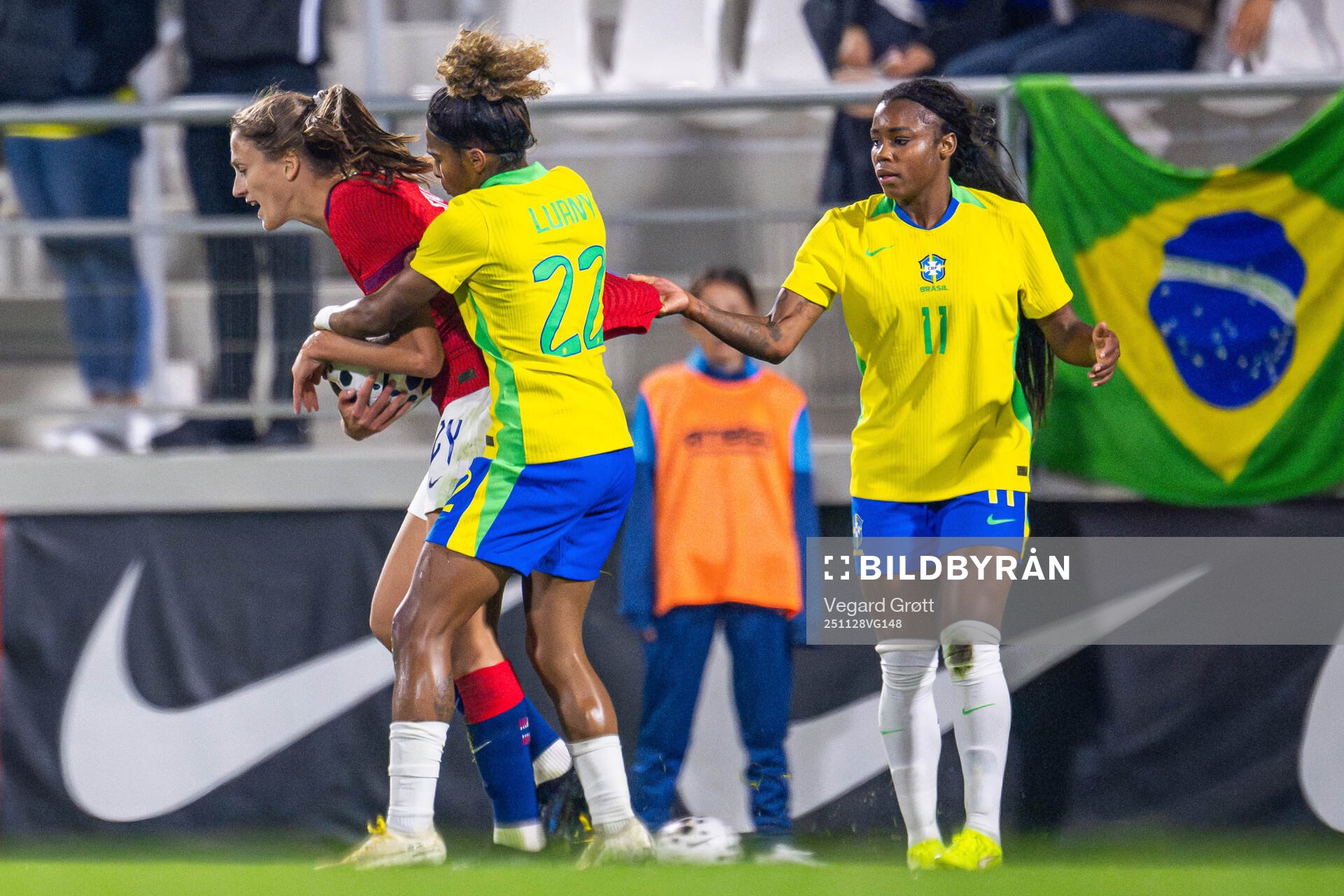 Emma Stølen Godø of Norway, Luany Vitoria da Silva Rosa