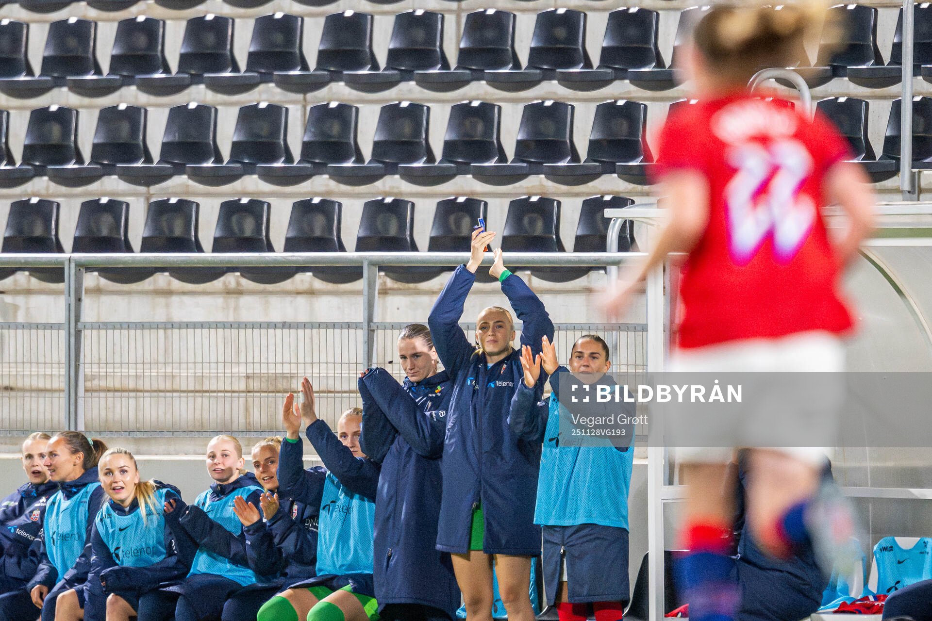 Anna Langås Jøsendal, Emilie Joramo, goalkeeper Selma