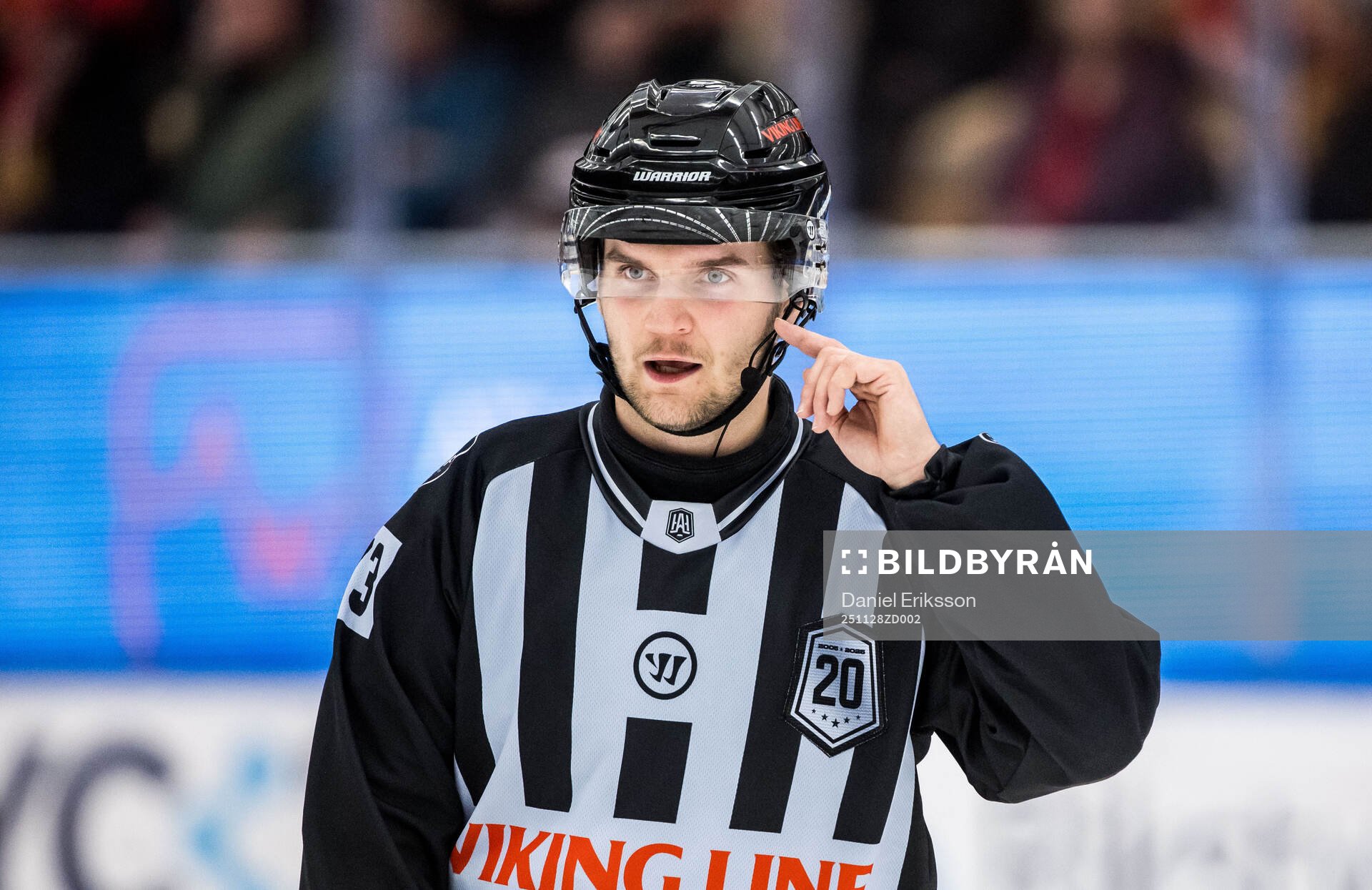 Linjedomare Samuel Nordqvist