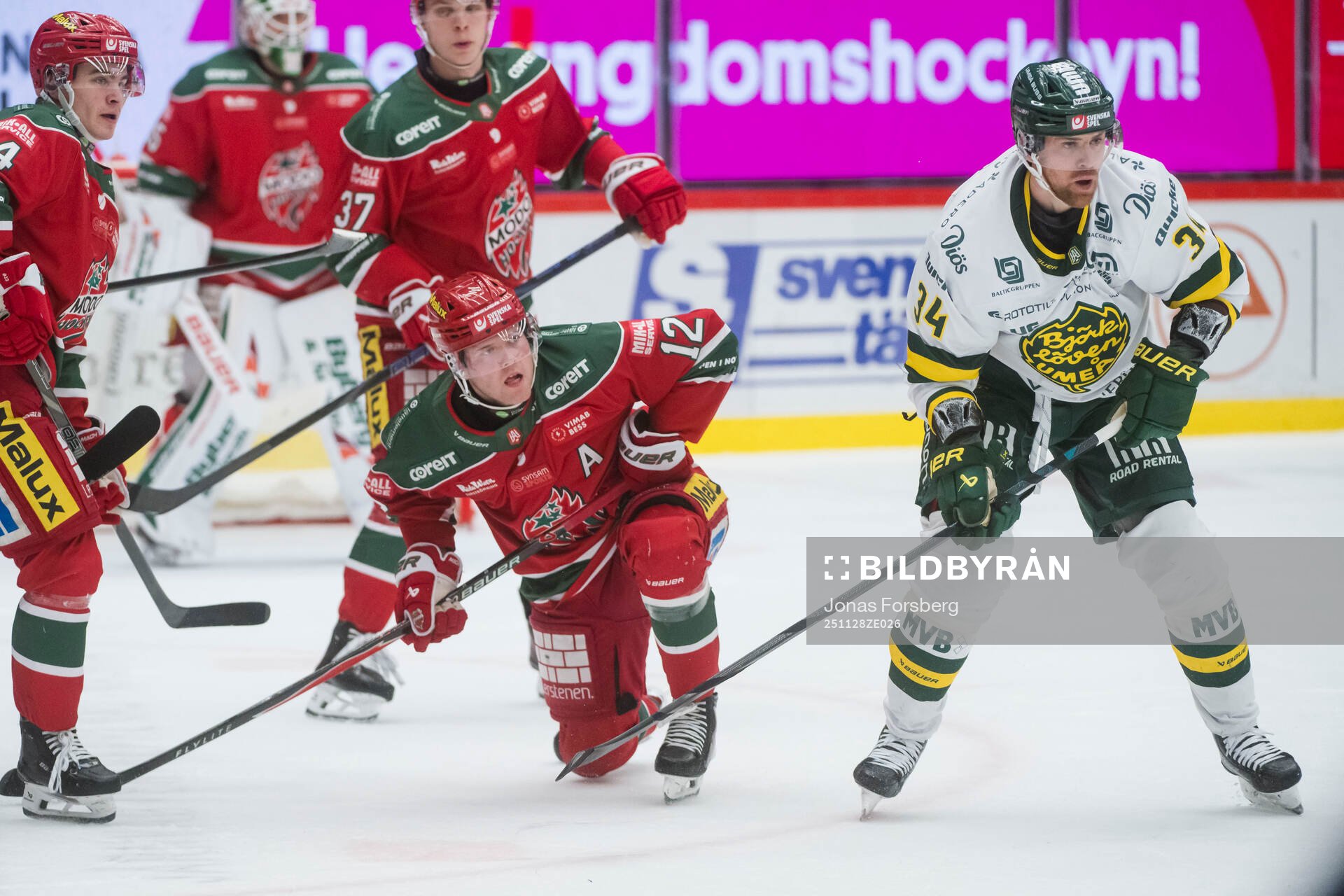 Modos Oscar Pettersson och Björklövens Daniel Brodin
