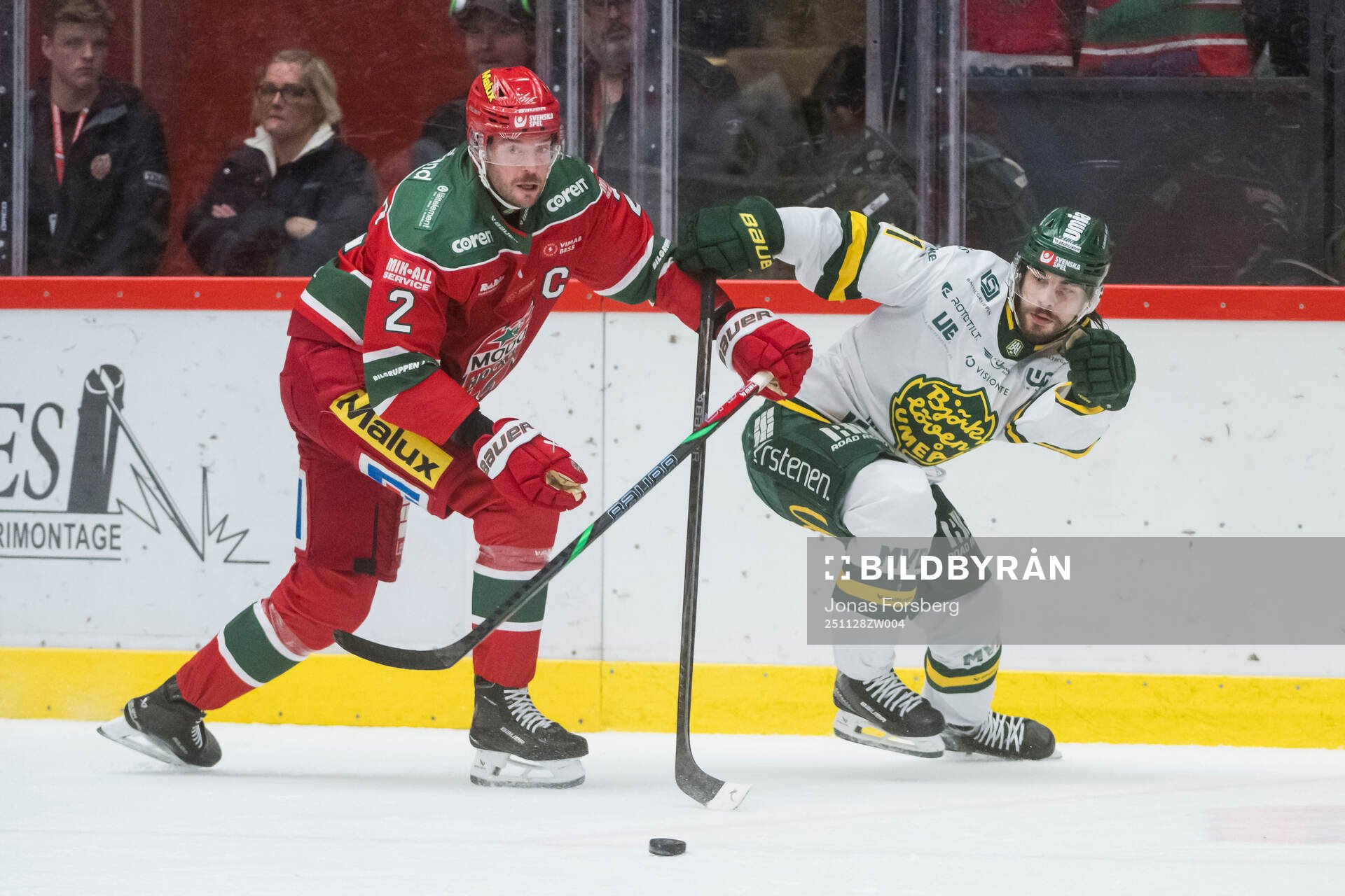 Modos David Rundblad och Björklövens Gustav Possler