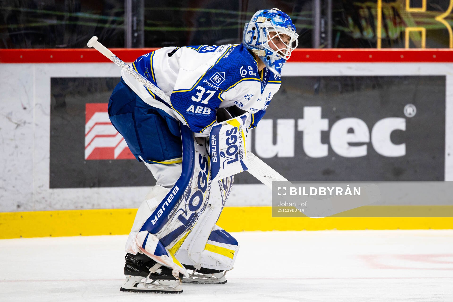 Leksands målvakt Jakob Hellsten