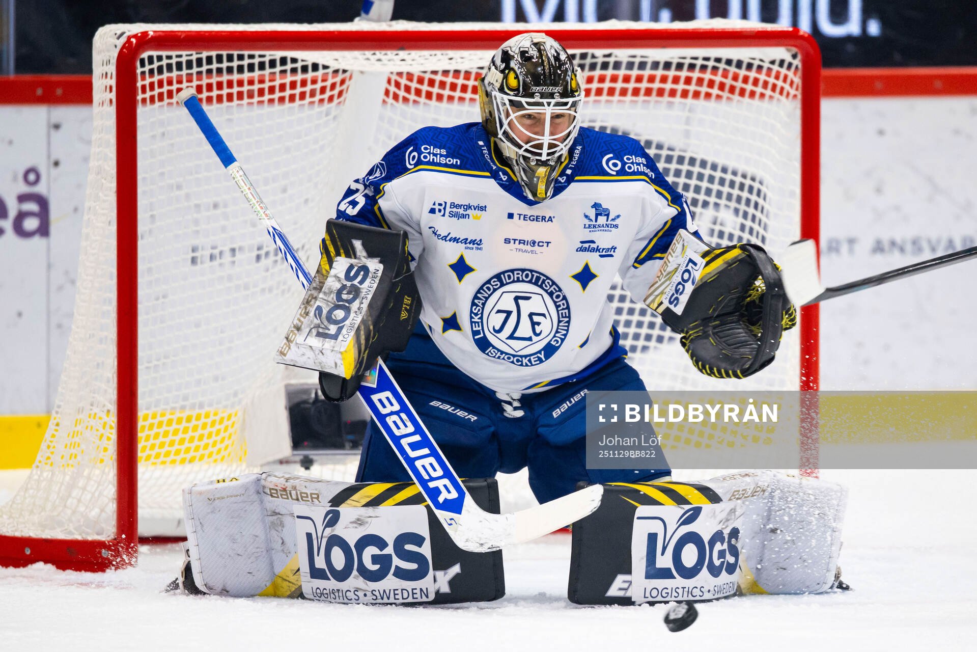 Leksands målvakt Robin Christoffersson