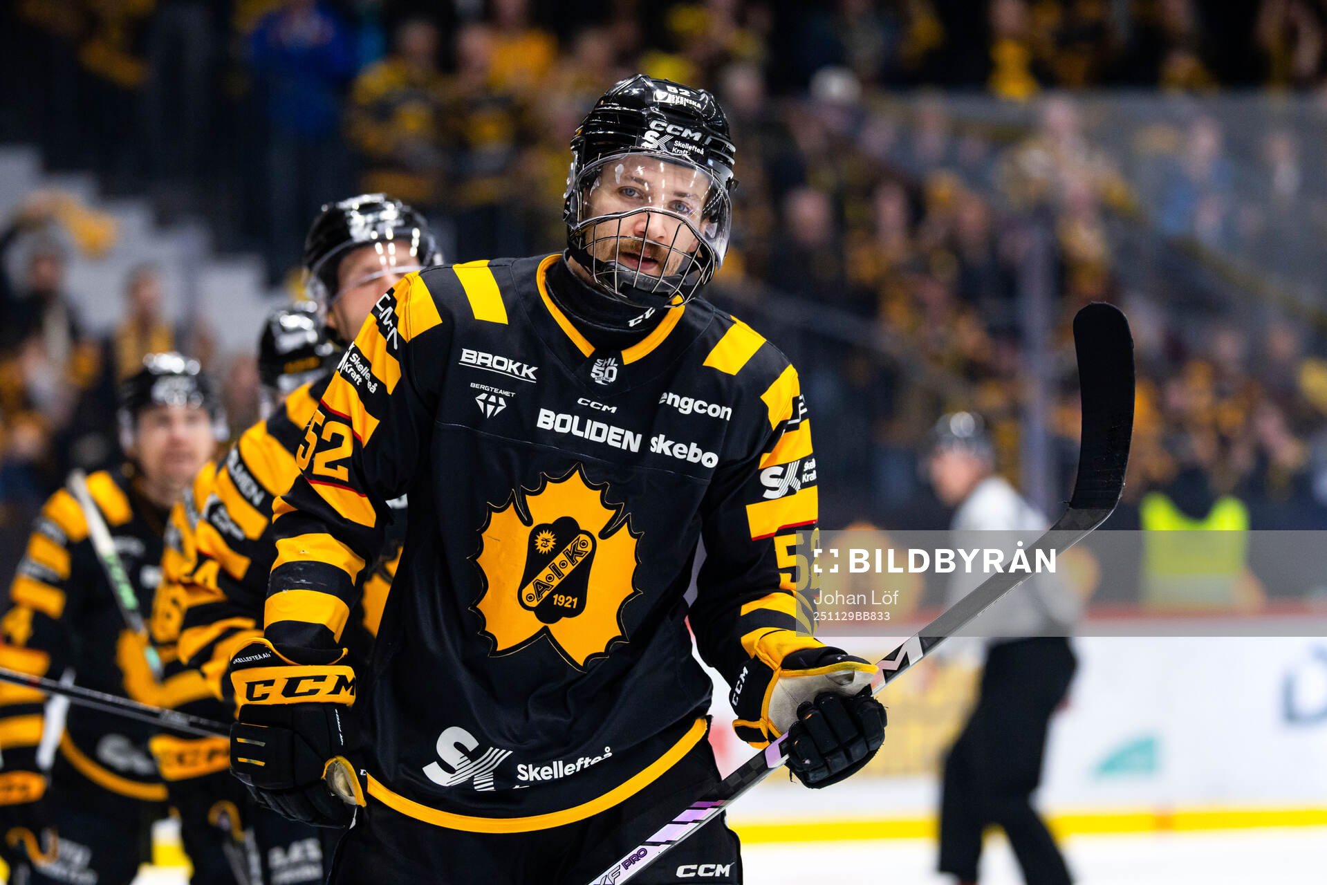 Skellefteås Arvid Lundberg jublar