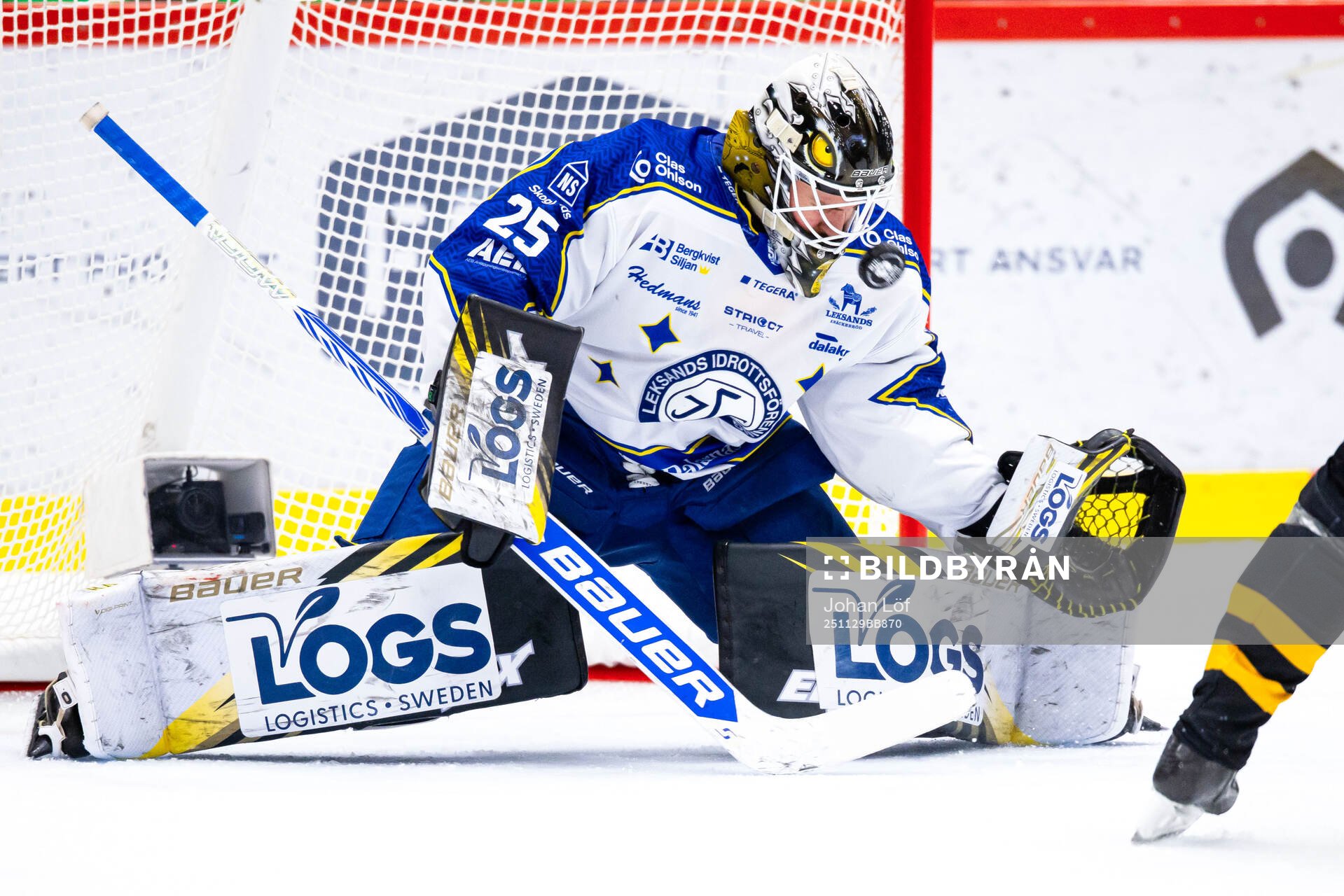 Leksands målvakt Robin Christoffersson
