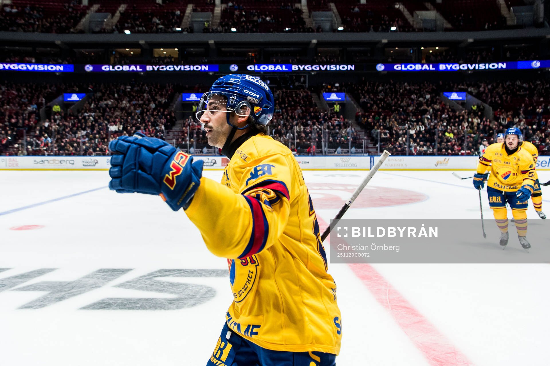 Djurgårdens Joseph Laleggia jublar