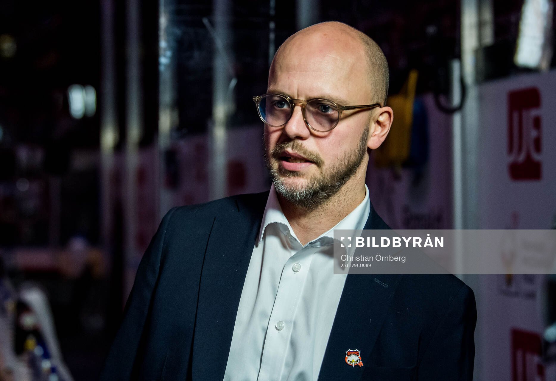 Malmö Redhawks sportchef Oscar Alsenfelt