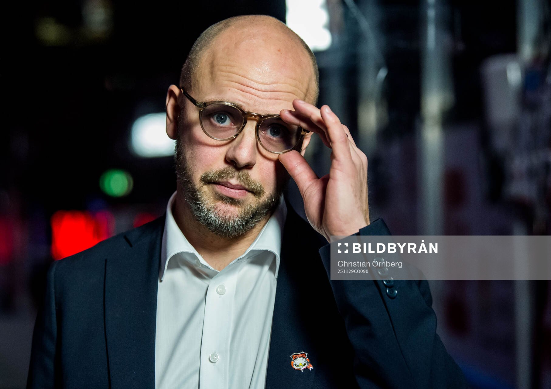 Malmö Redhawks sportchef Oscar Alsenfelt