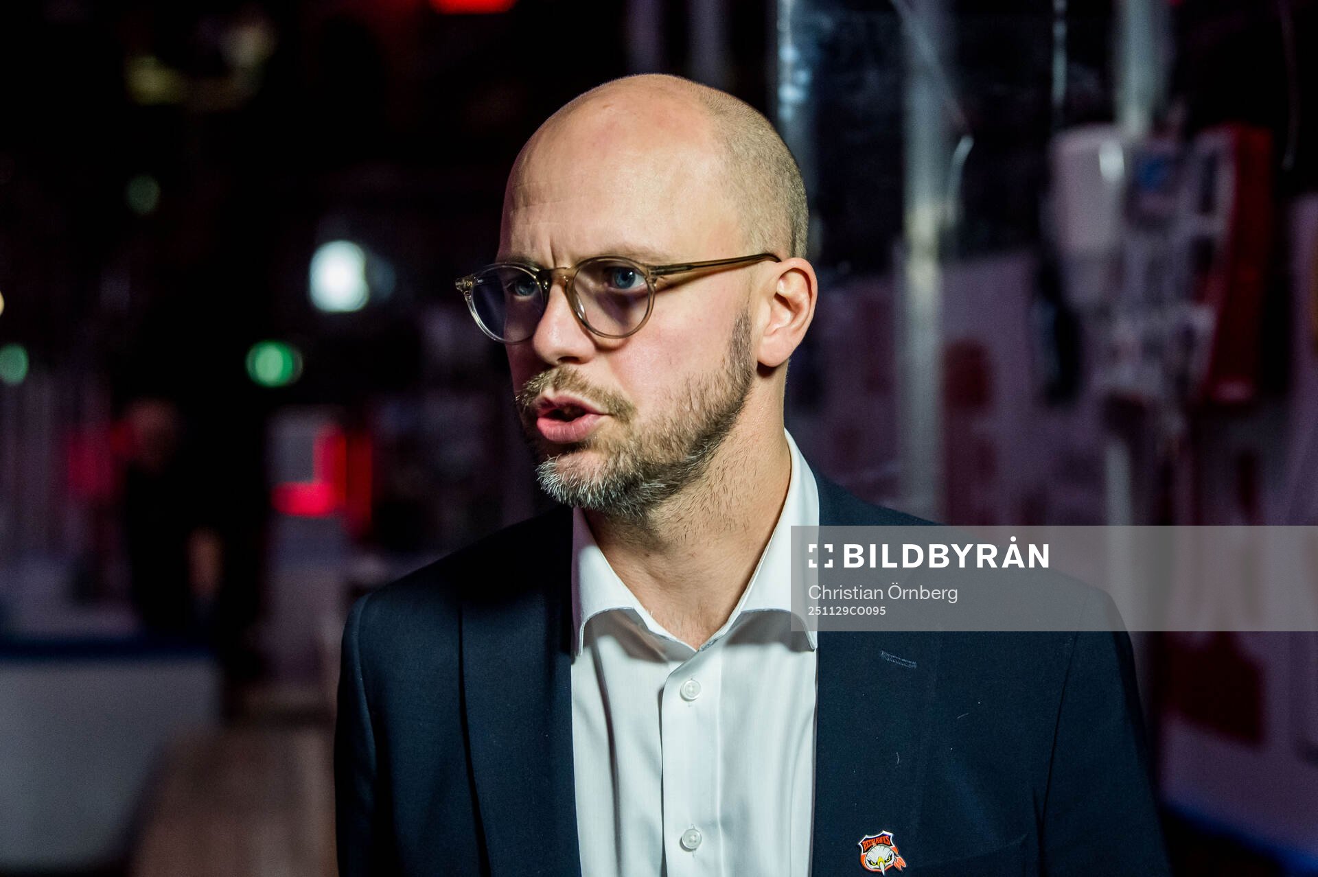 Malmö Redhawks sportchef Oscar Alsenfelt