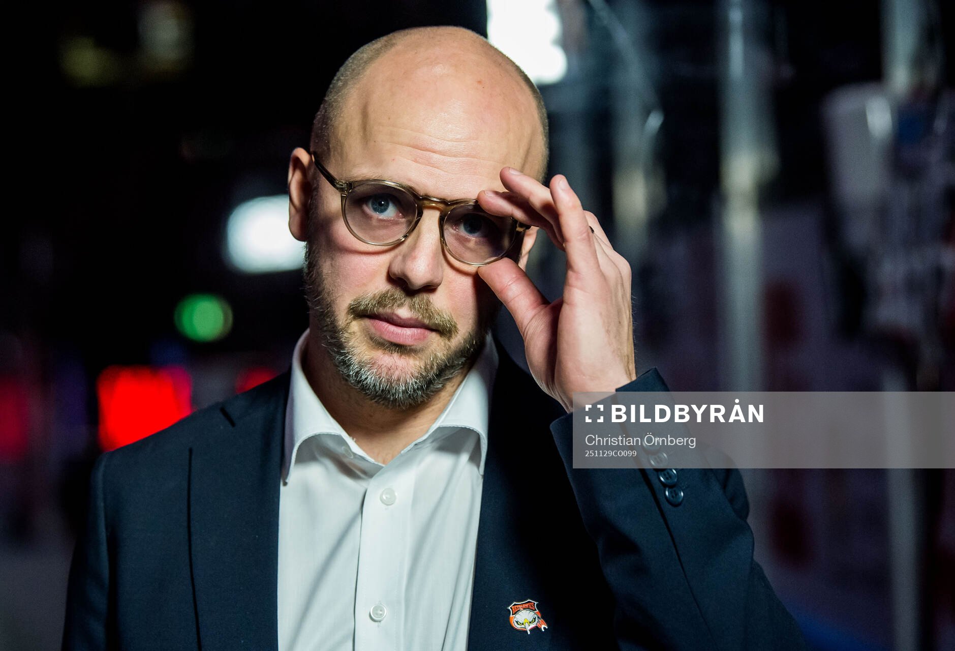 Malmö Redhawks sportchef Oscar Alsenfelt