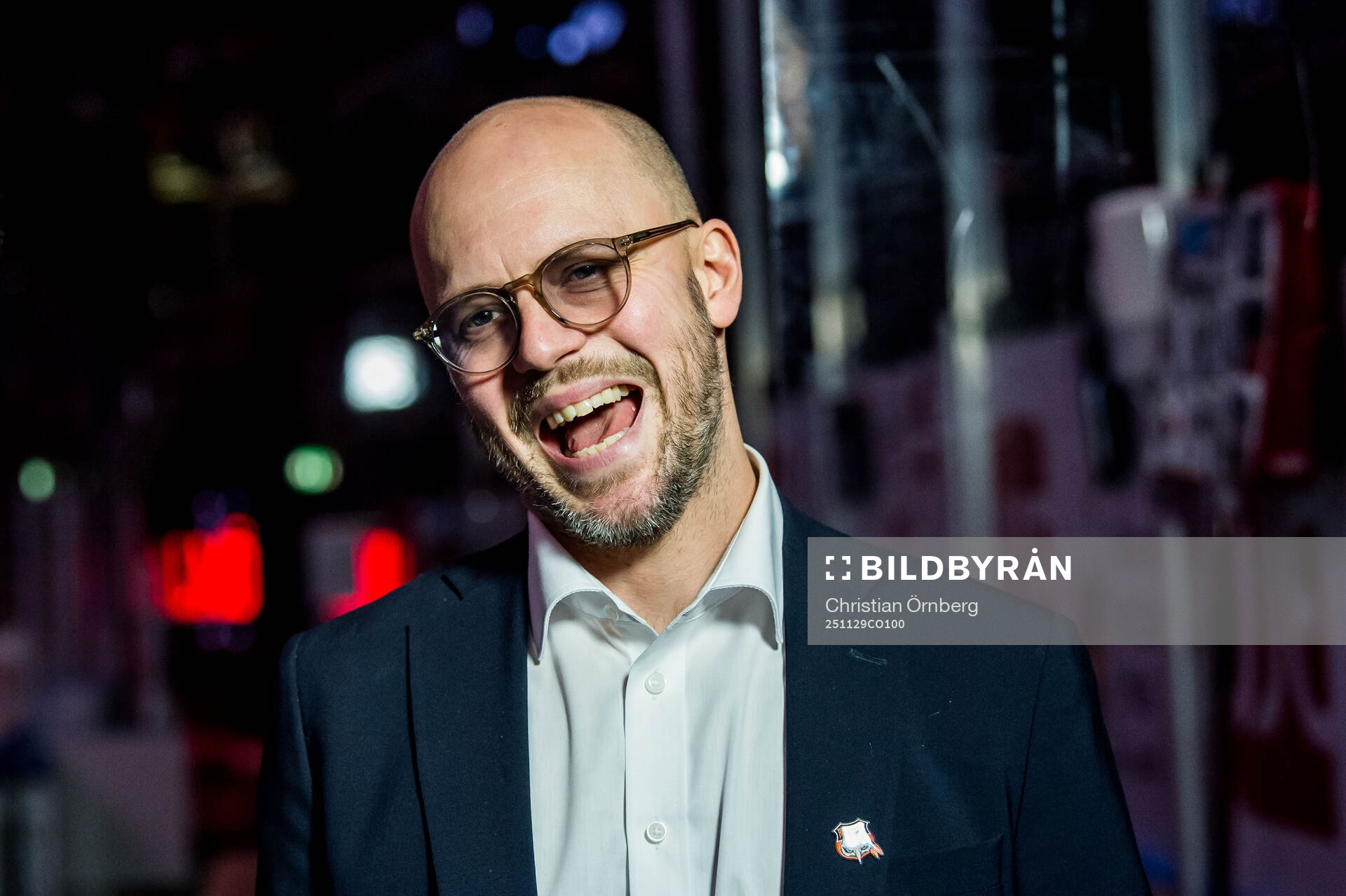 Malmö Redhawks sportchef Oscar Alsenfelt