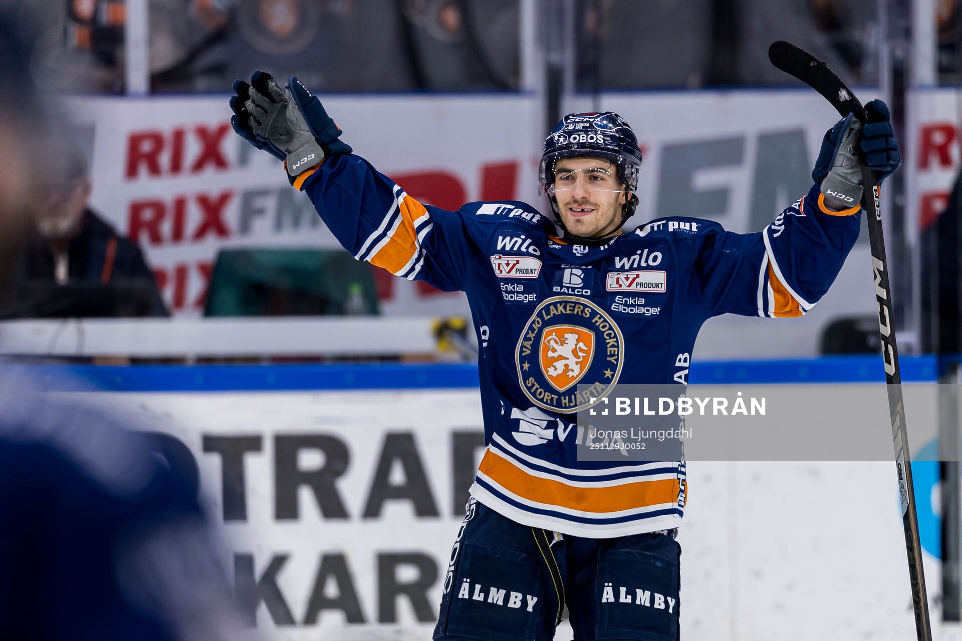 Växjös Felix Robert jublar