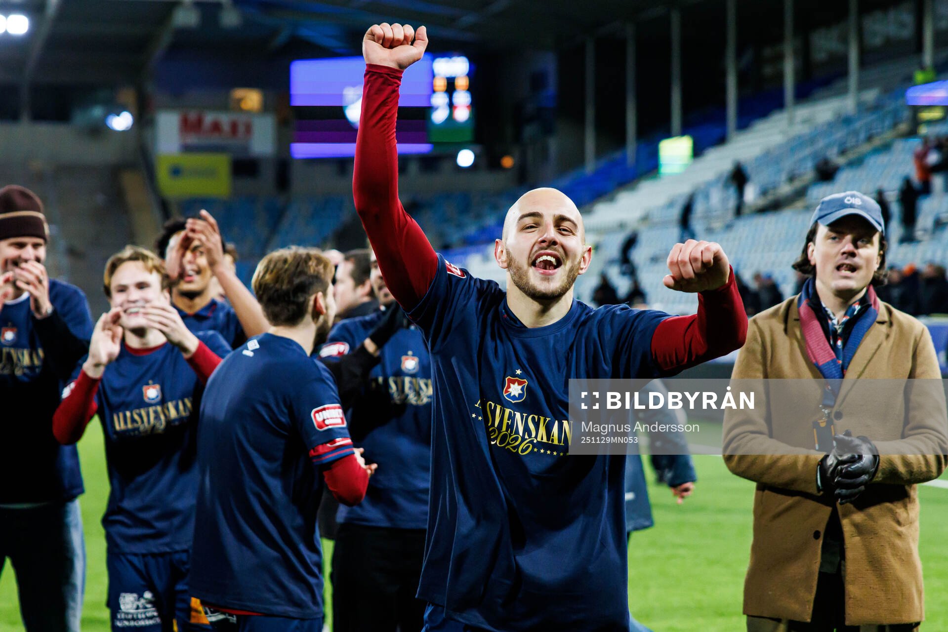 Örgrytes Amel Mujanic jublar
