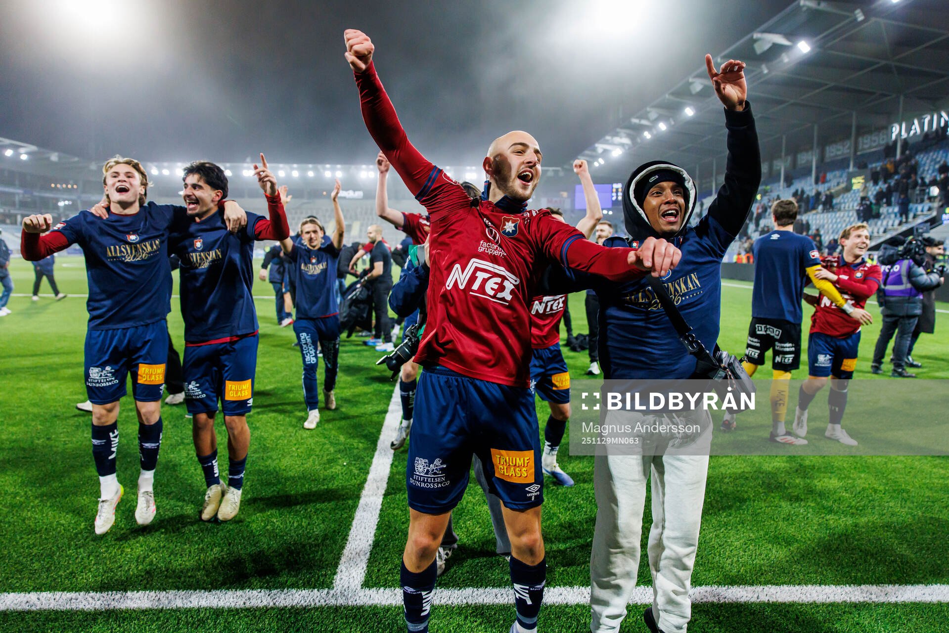 Örgrytes Amel Mujanic jublar