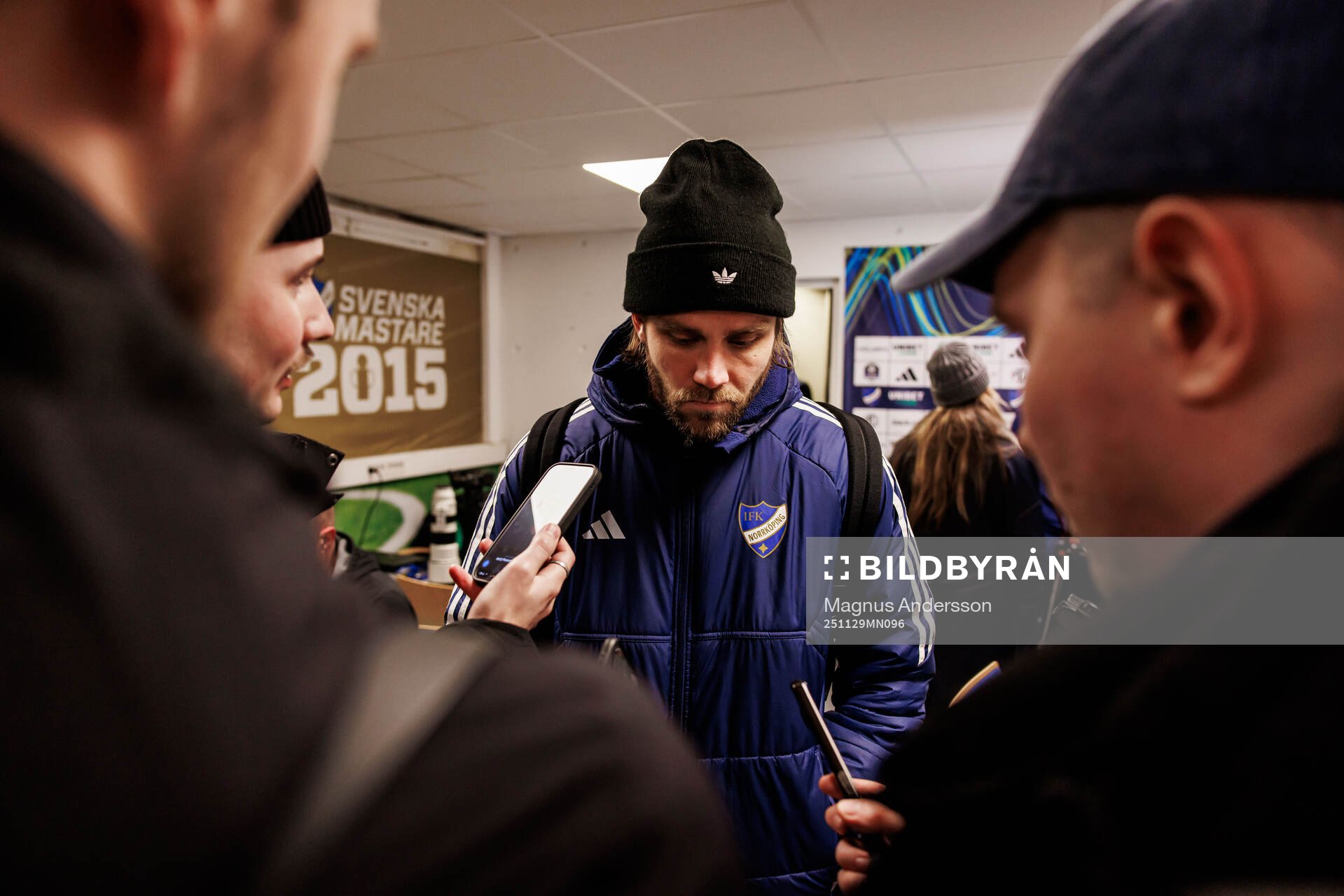 IFK Norrköpings Christoffer Nyman deppar