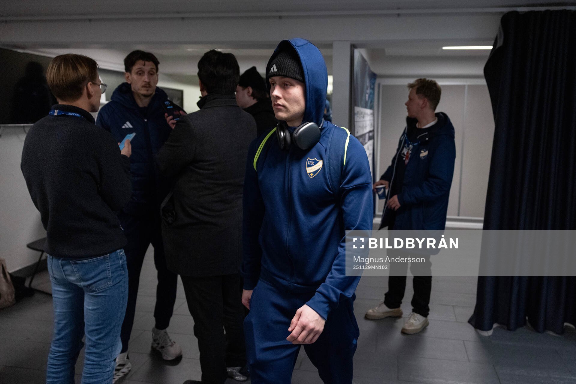 IFK Norrköpings Isak Andri Sigurgeirsson deppar