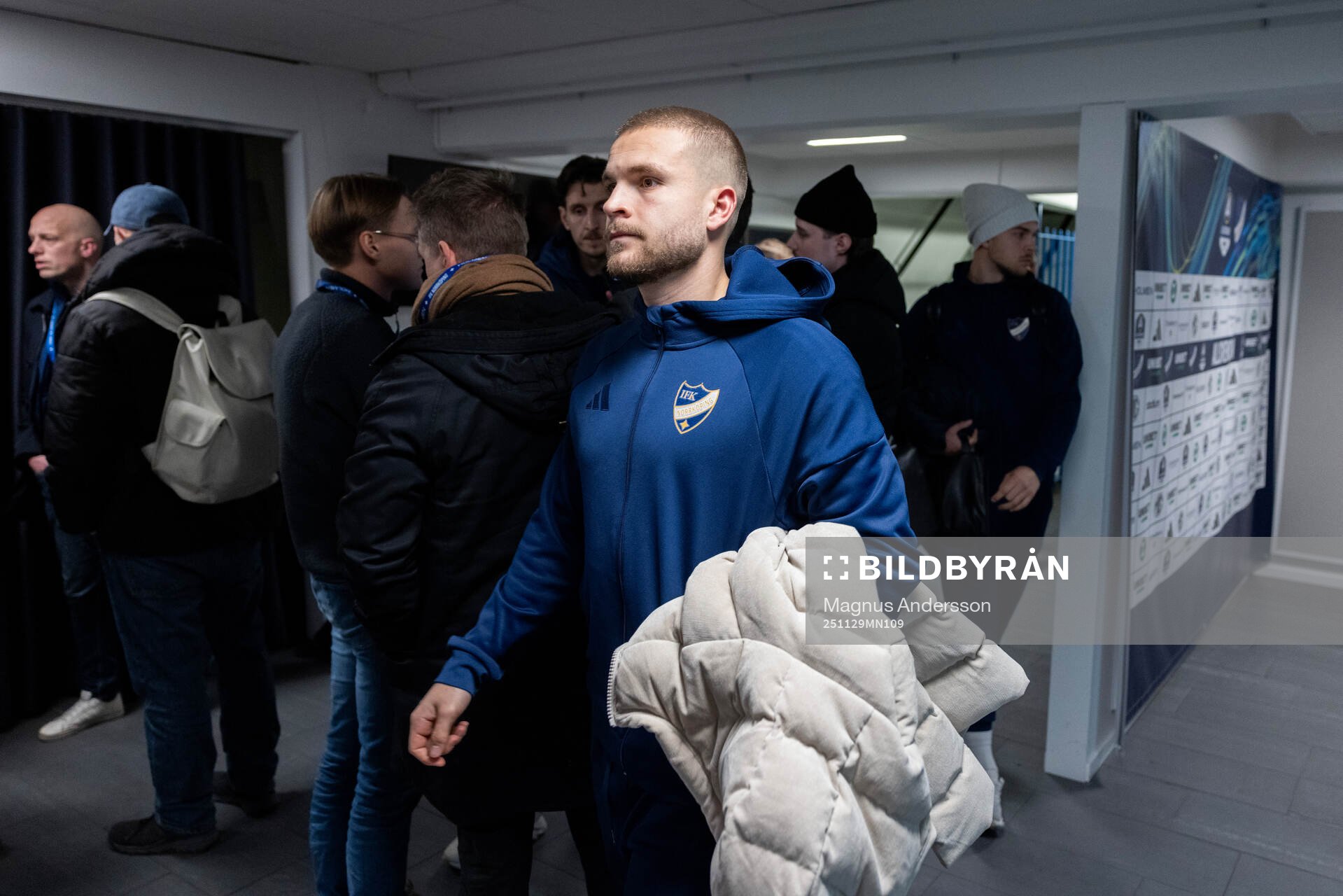 IFK Norrköpings Amadeus Sögaard deppar