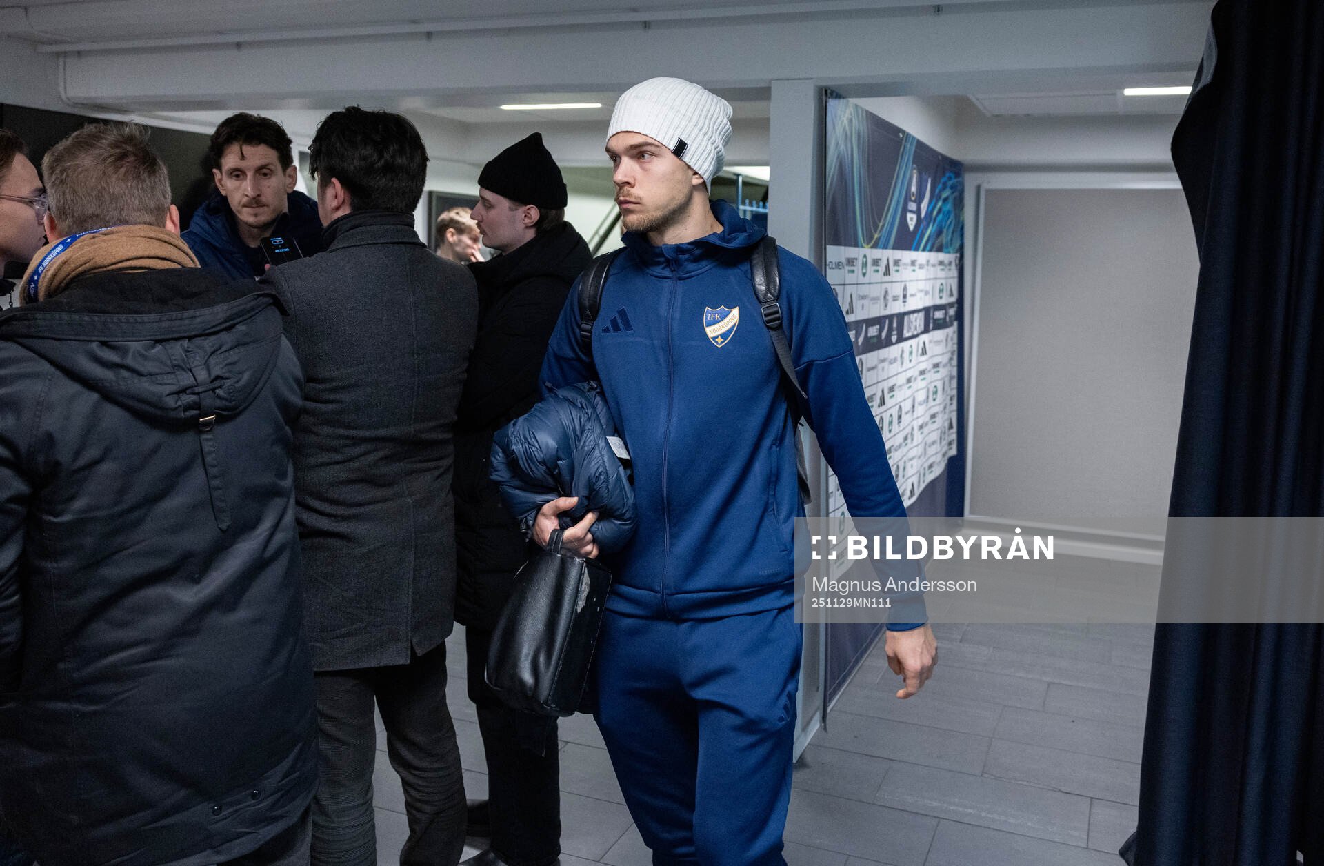 IFK Norrköpings Anton Eriksson deppar