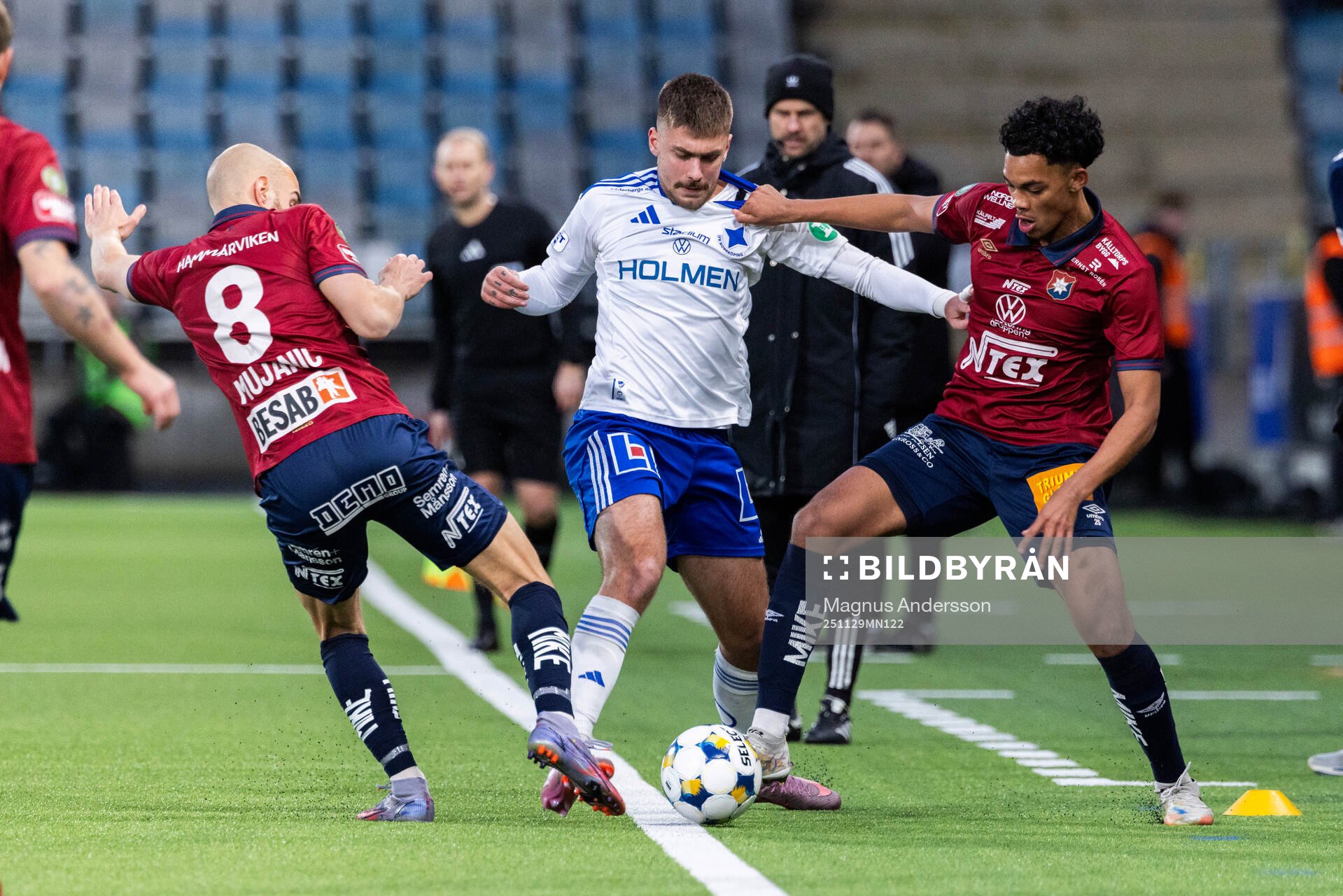 Örgrytes Amel Mujanic och Waylon Ramon Renecke mot IFK