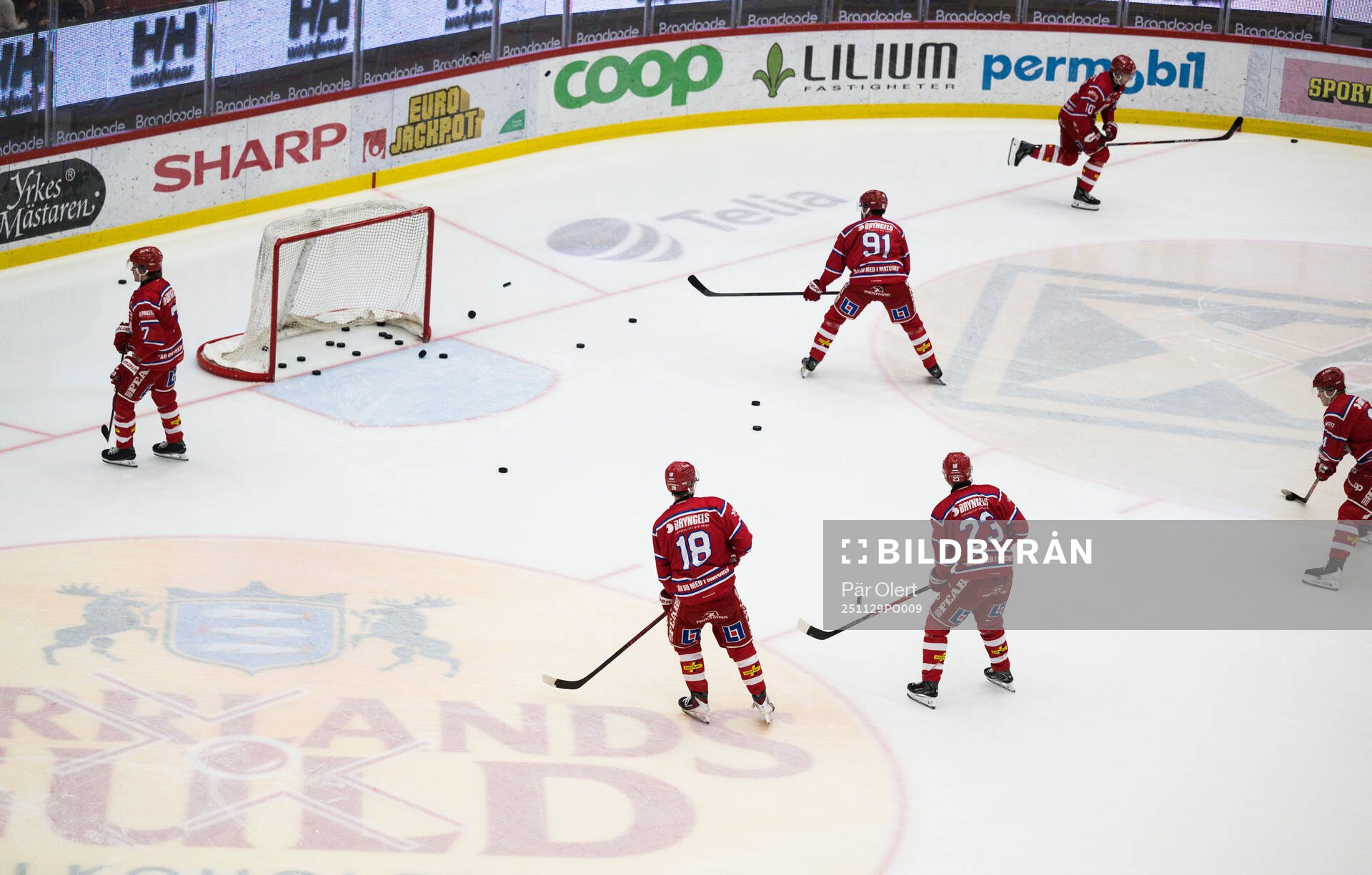 Timrås Eddie Genborg, Magnus Pääjärvi och Jeremy