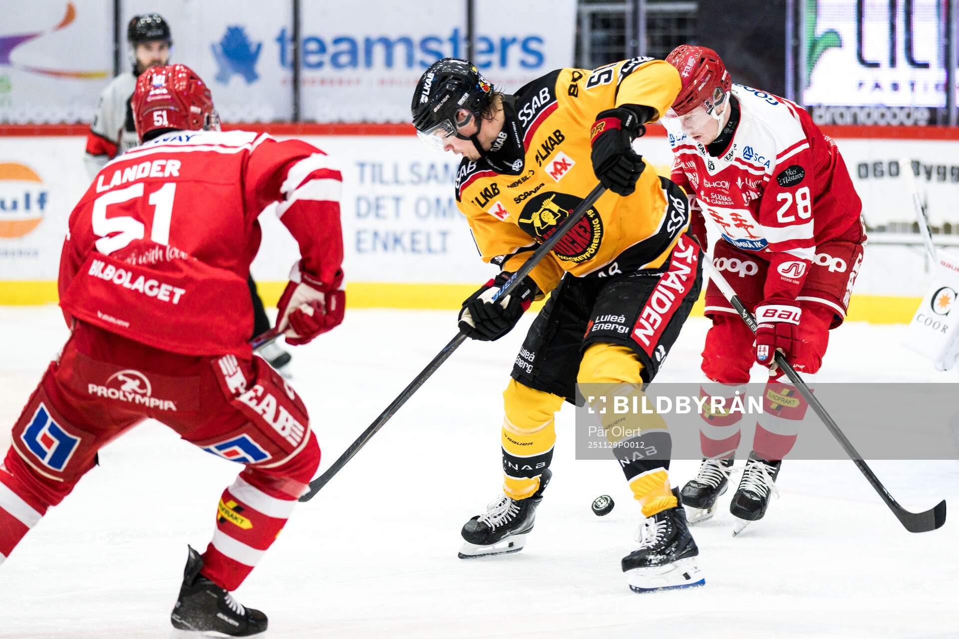 Luleås Markus Nurmi och Timrås Simon Forsmark