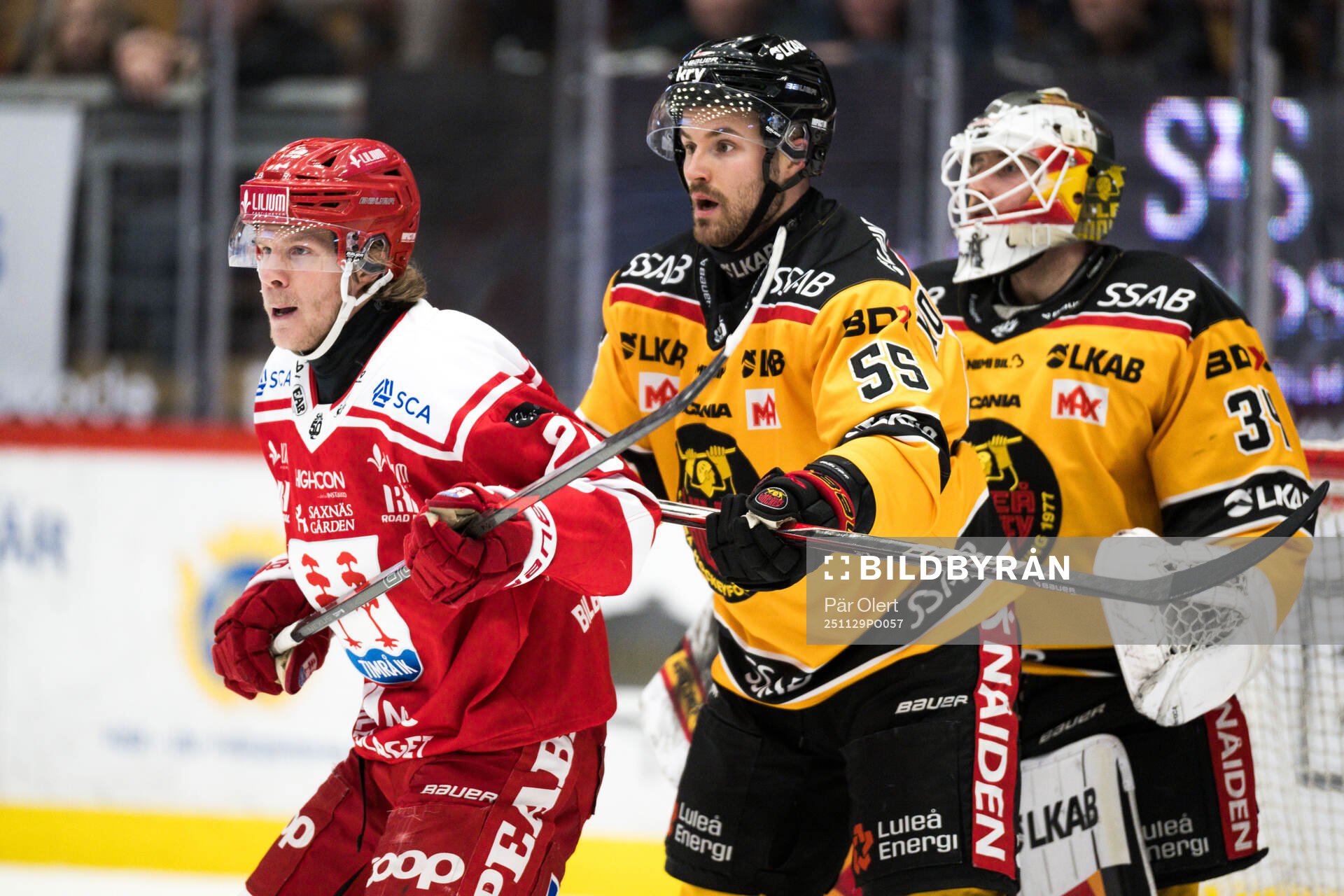Timrås Anton Heikkinen och Luleås Kasper Kotkansalo