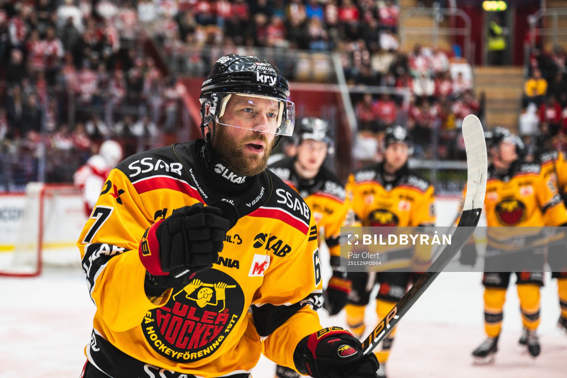 Luleås Linus Omark jublar