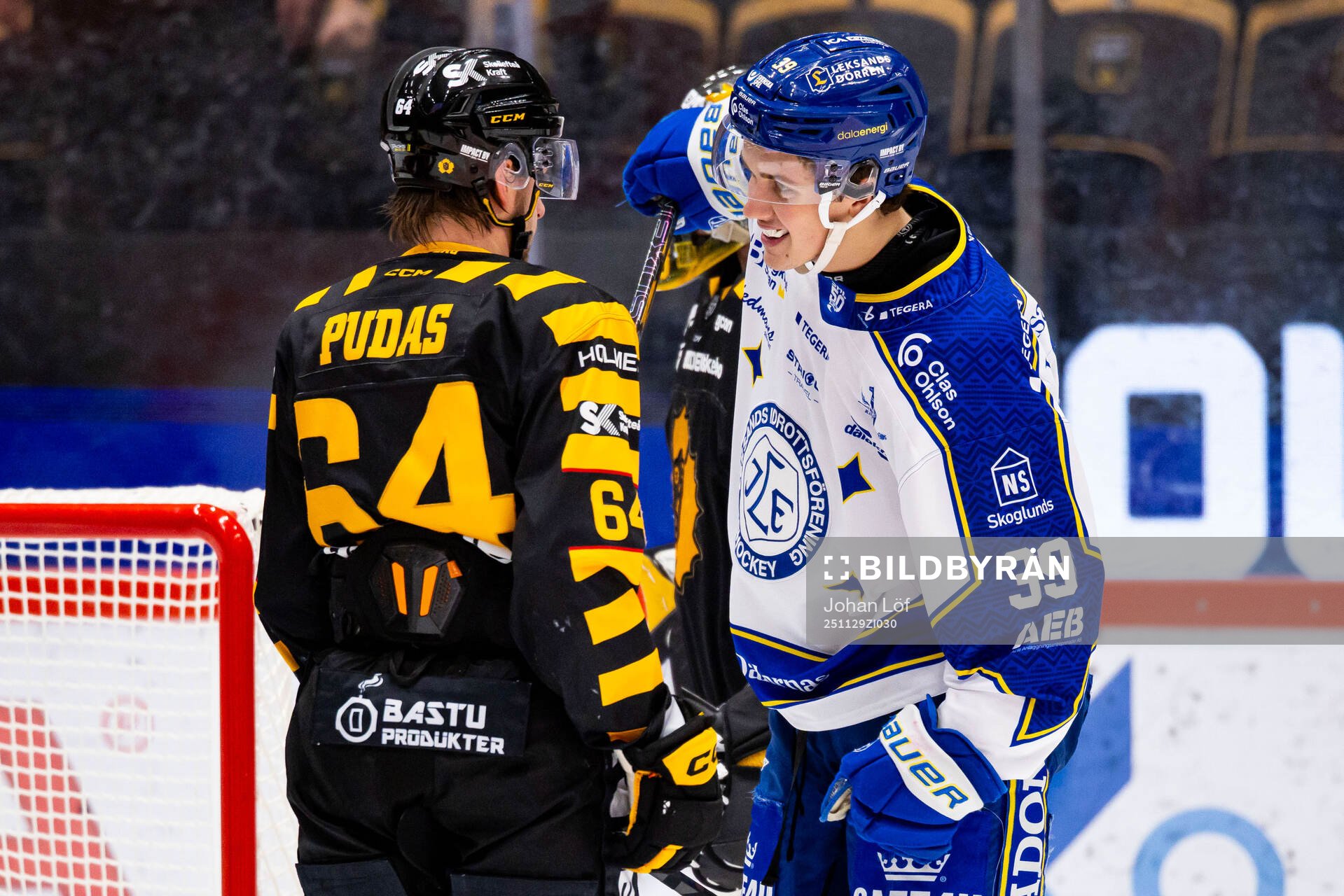 Skellefteås Jonathan Pudas och Leksands August Lissel