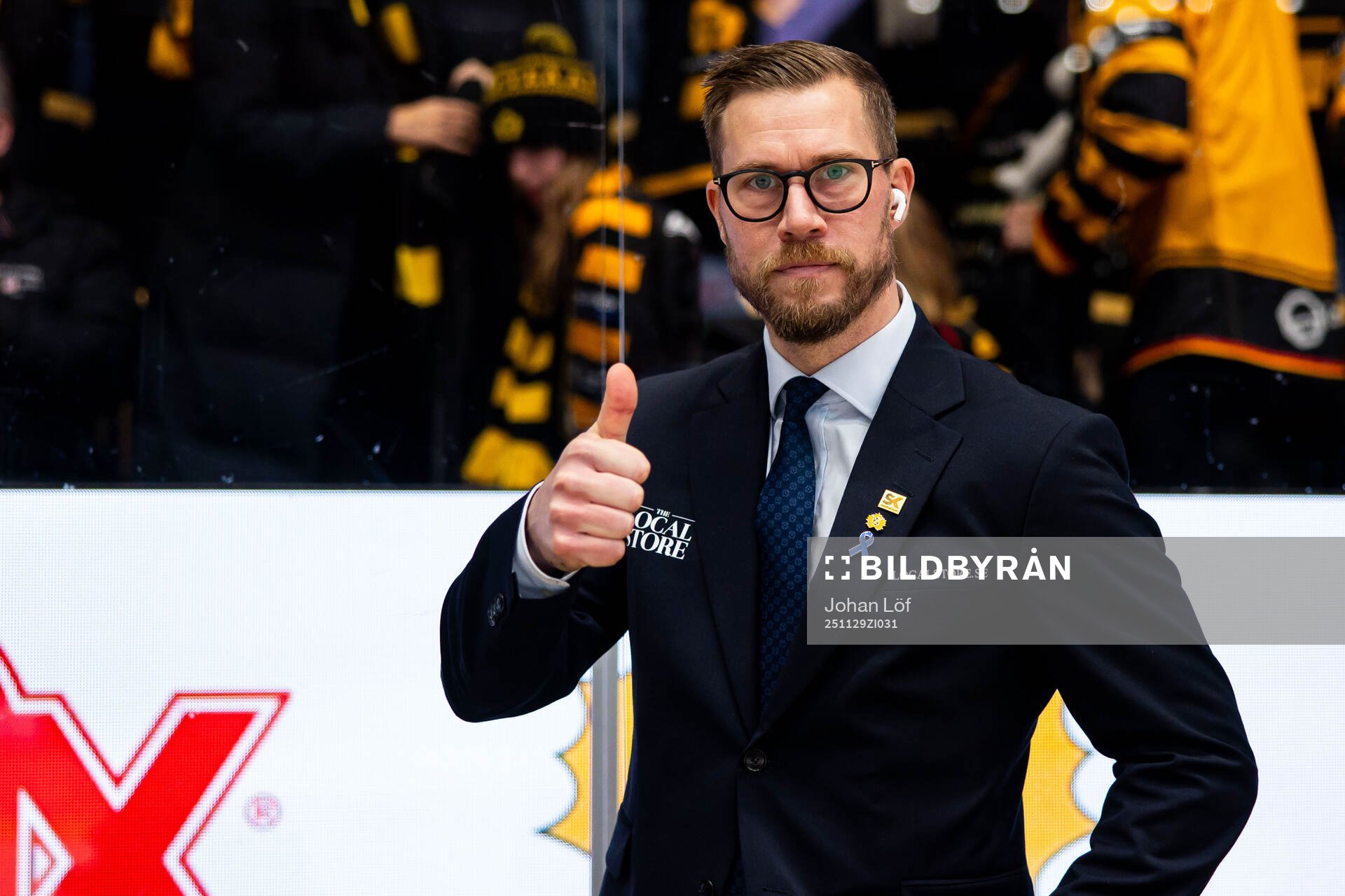 Skellefteås assisterande tränare Andreas Falk
