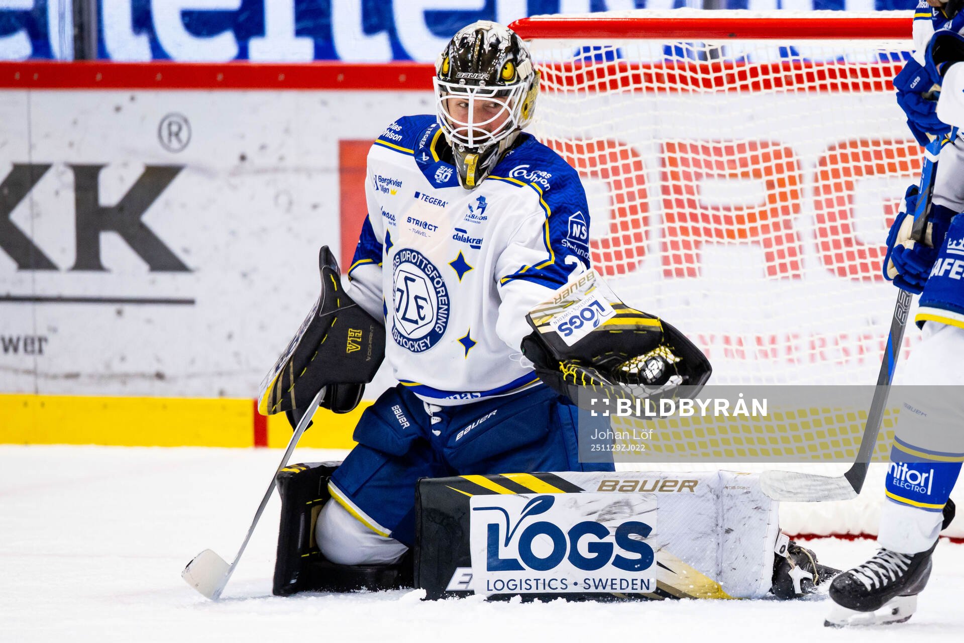 Leksands målvakt Robin Christoffersson