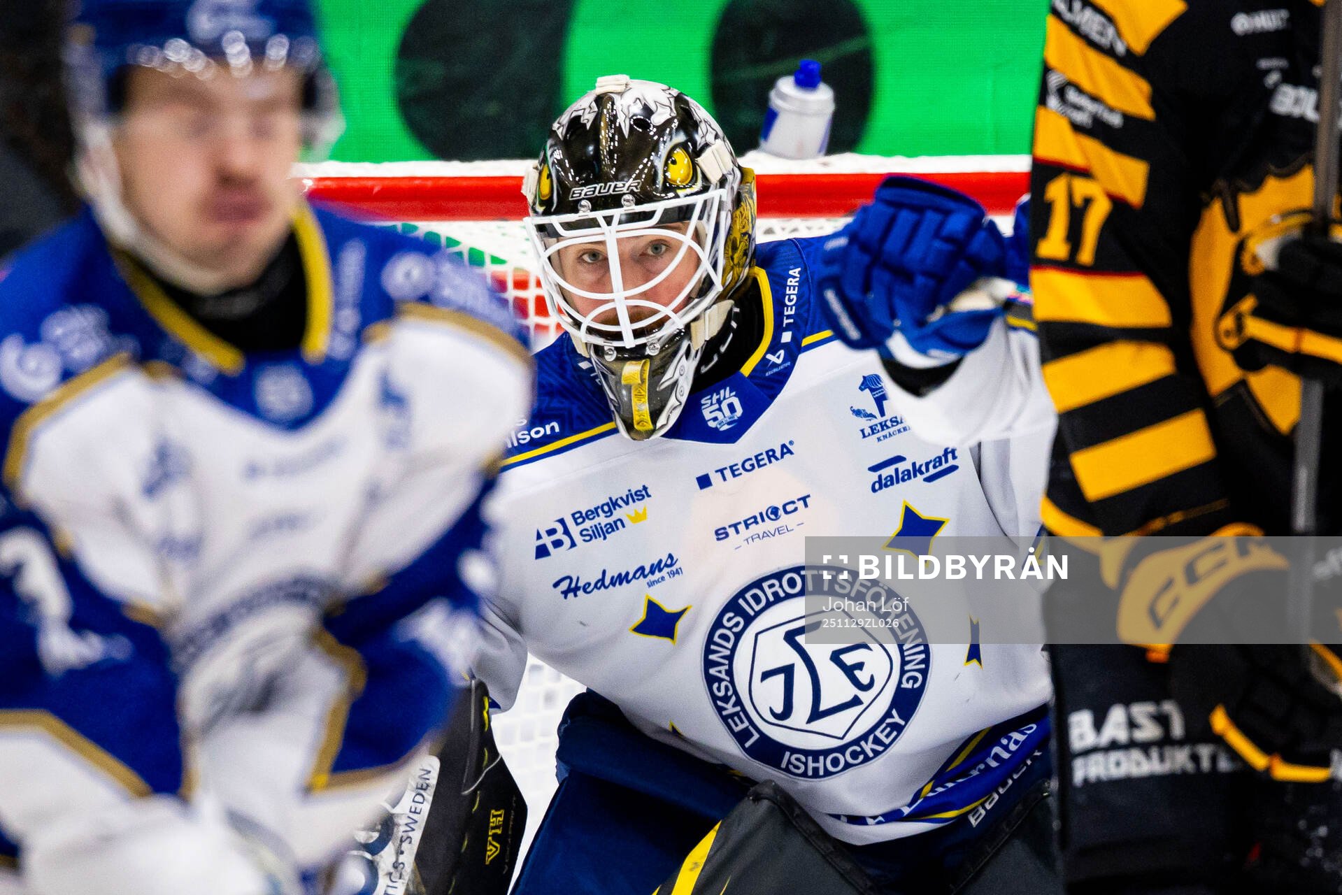 Leksands målvakt Robin Christoffersson
