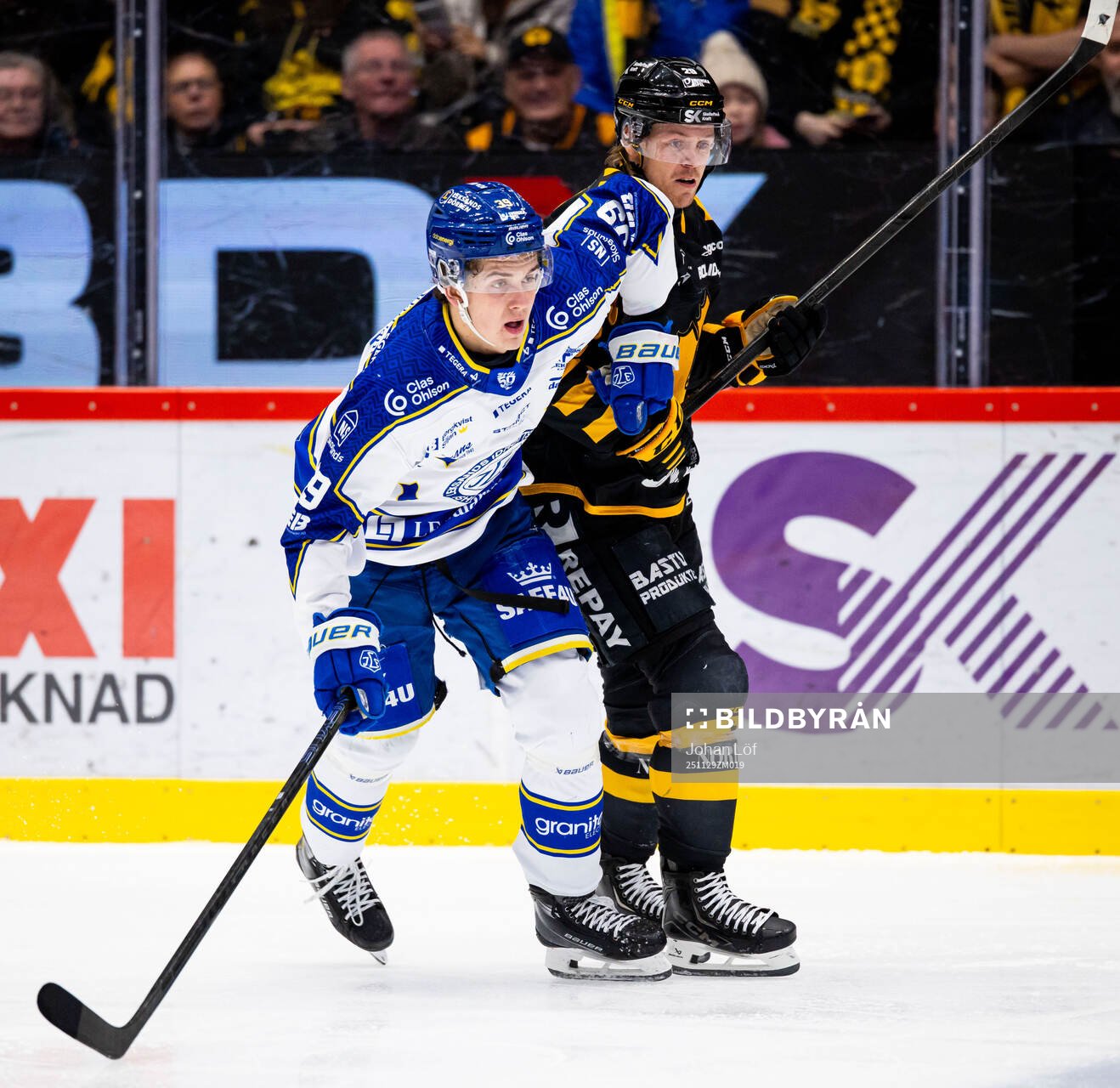 Leksands August Lissel  och Skellefteås Mikkel Aagaard