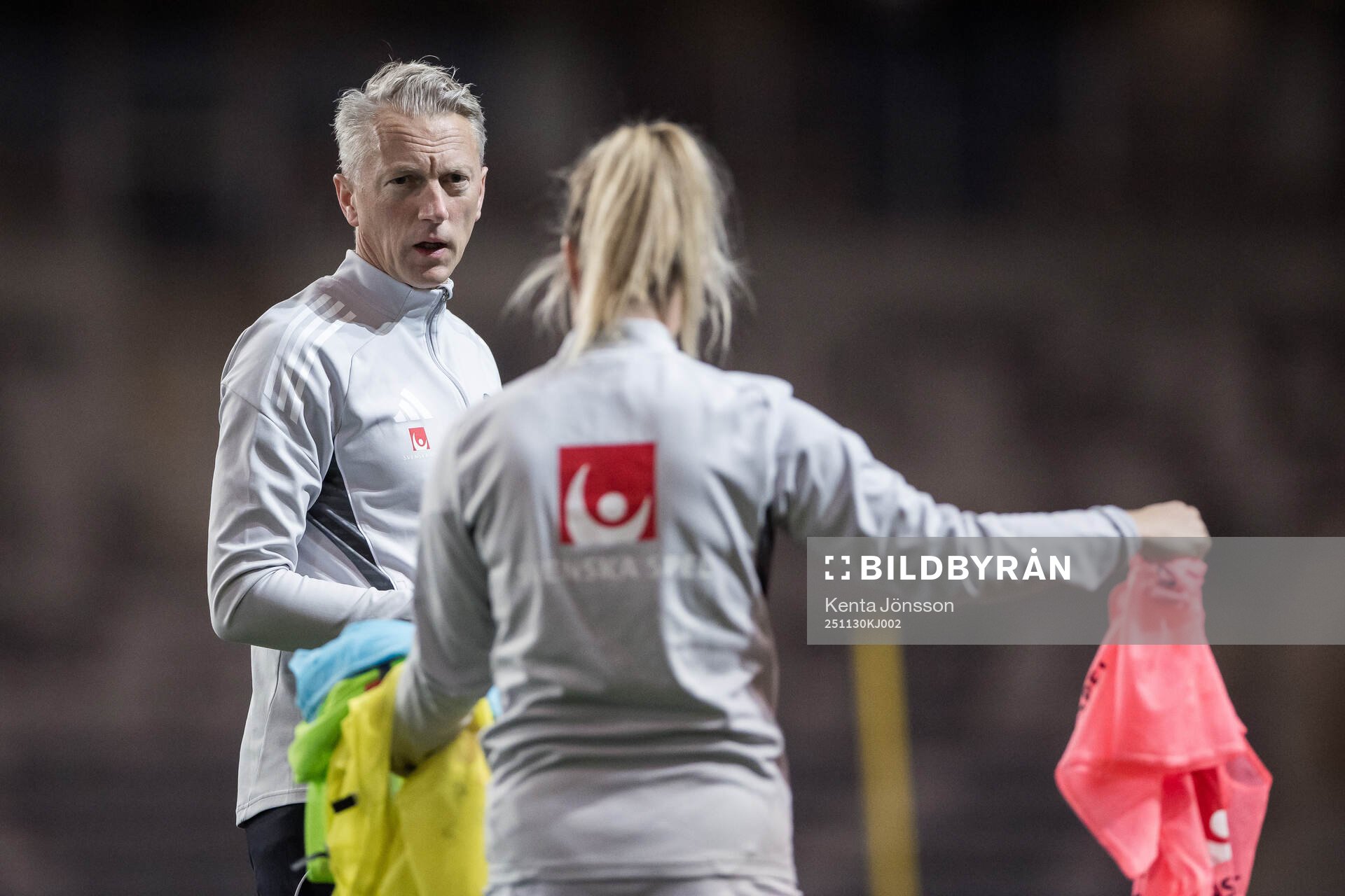 Assistant coach Niklas Egnell