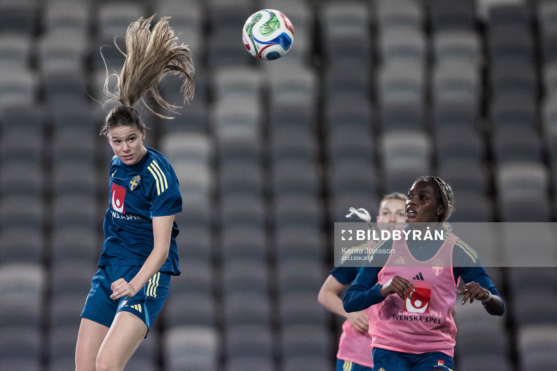 Bella Andersson and Evelyn Ijeh