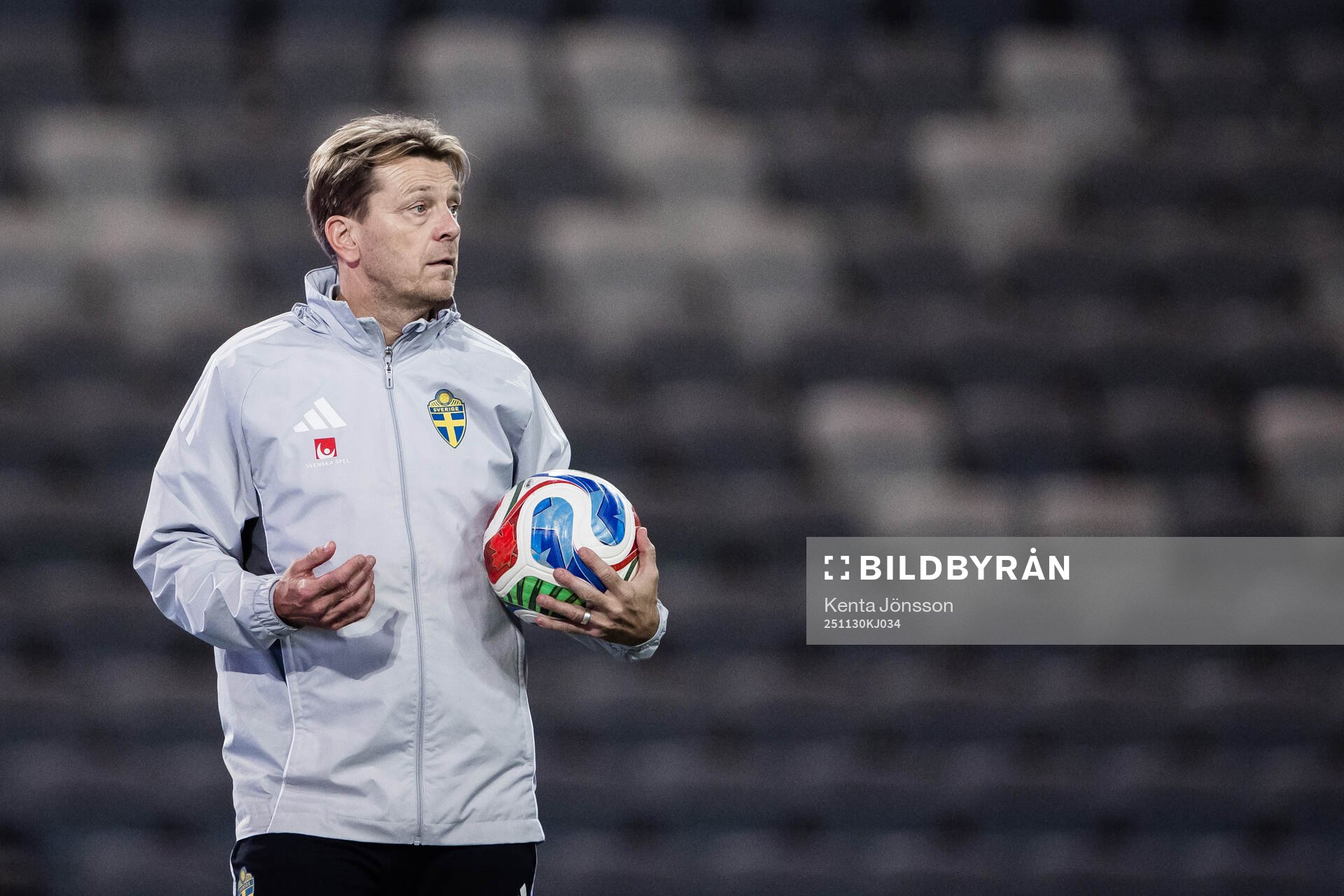 Head coach Tony Gustavsson