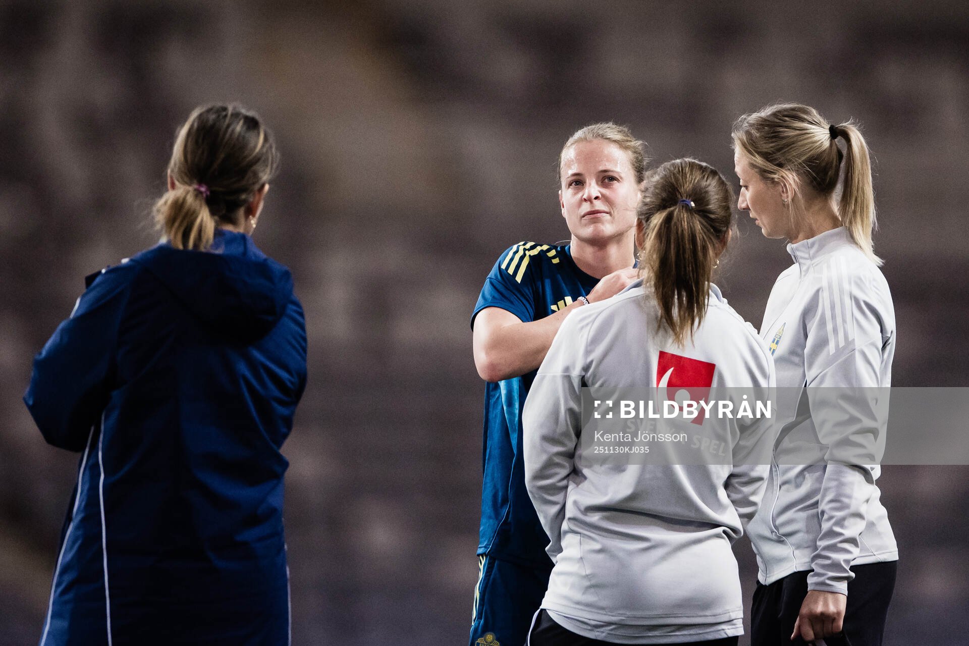 Anna Anvegård in pain