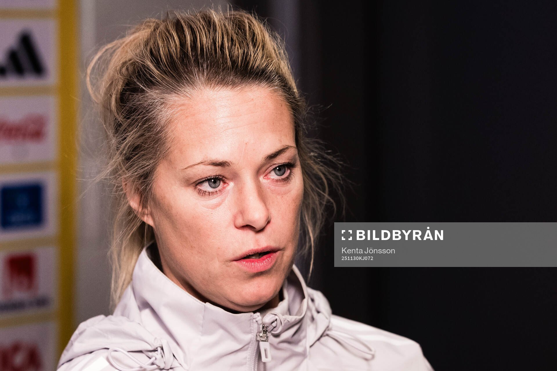 Assistant coach Johanna Almgren