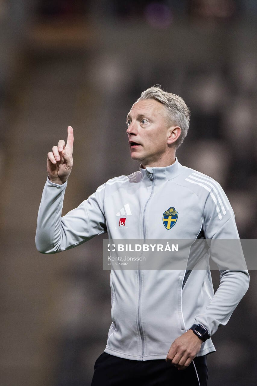 Assistant coach Niklas Egnell