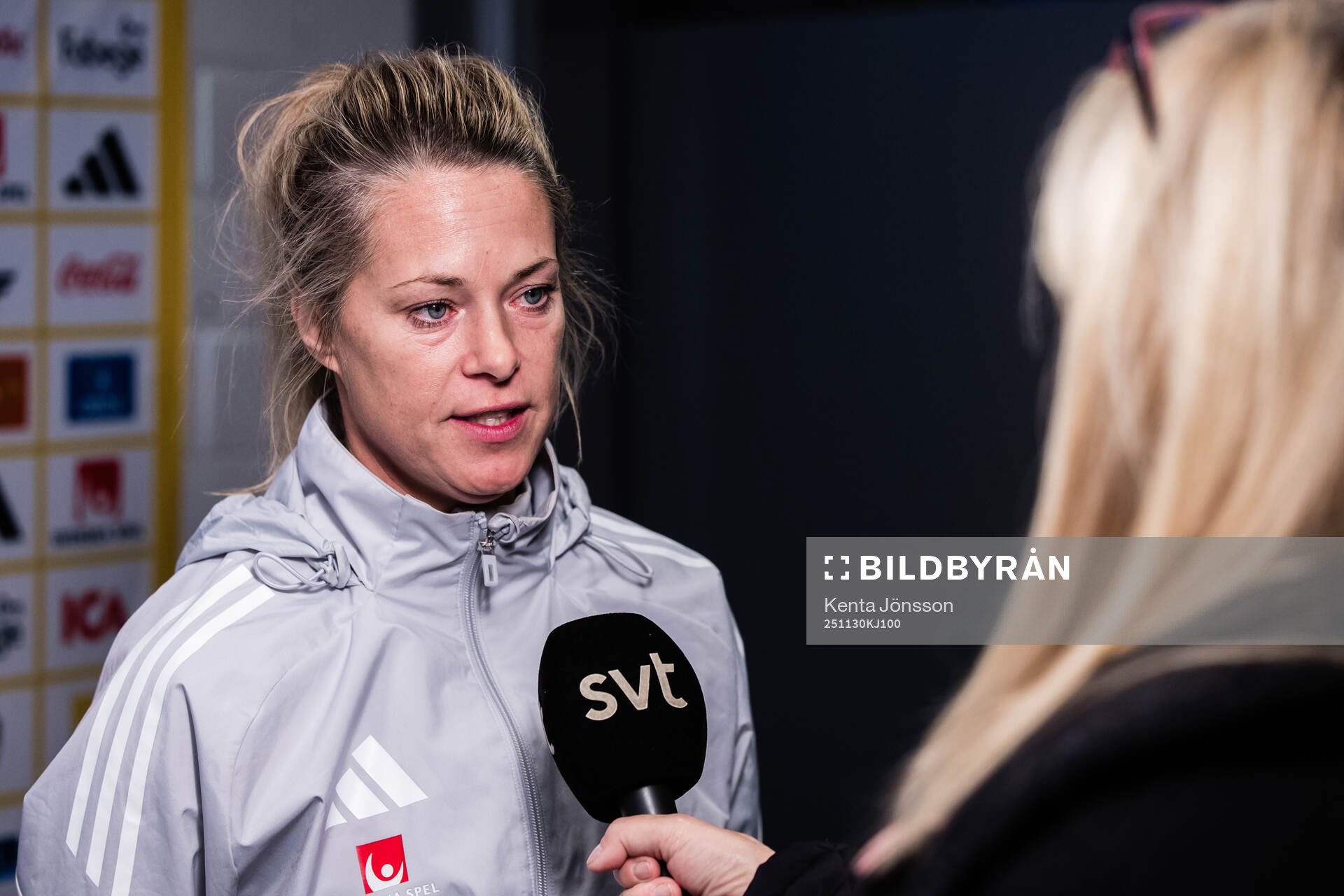 Assistant coach Johanna Almgren
