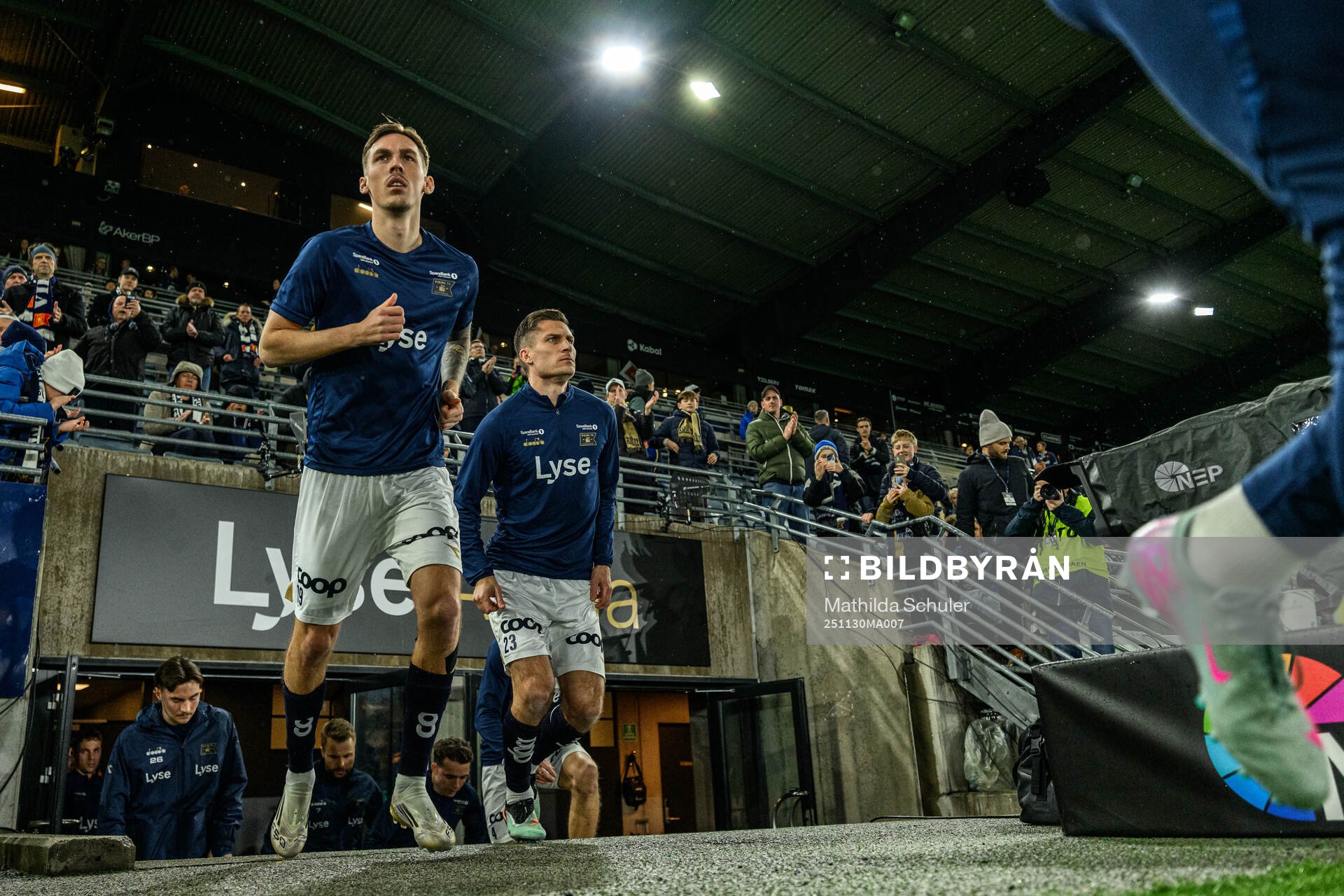 Kristoffer Askildsen and Kristoffer Haugen of Viking