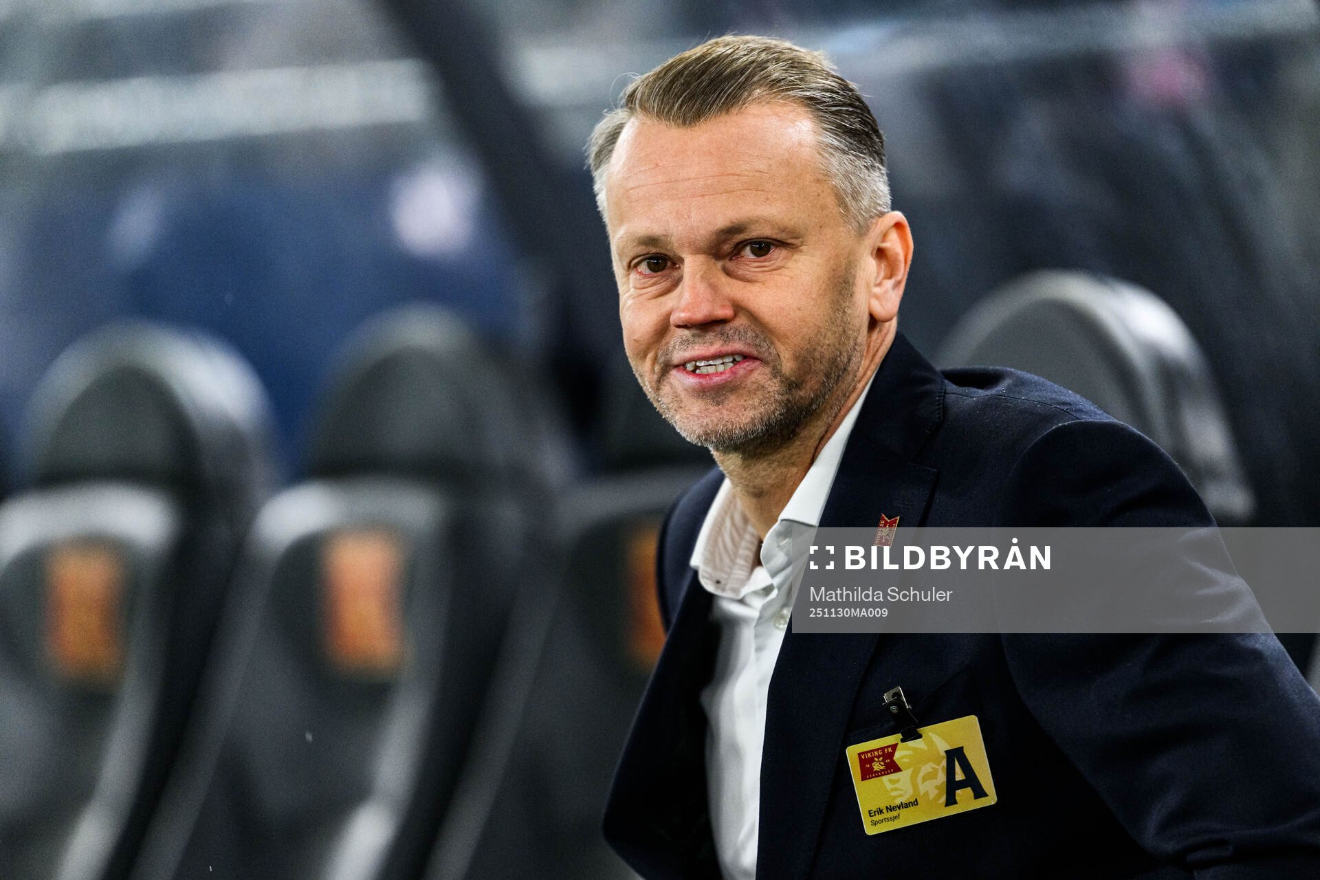 Erik Nevland, sports director of Viking