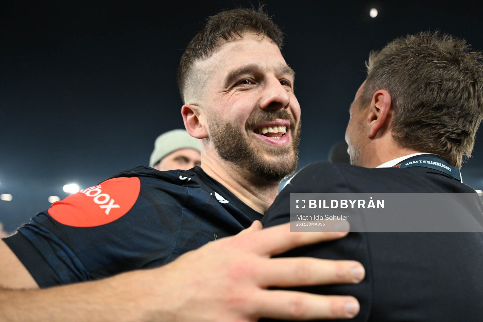 Zlatko Hovland Tripic of Viking celebrates