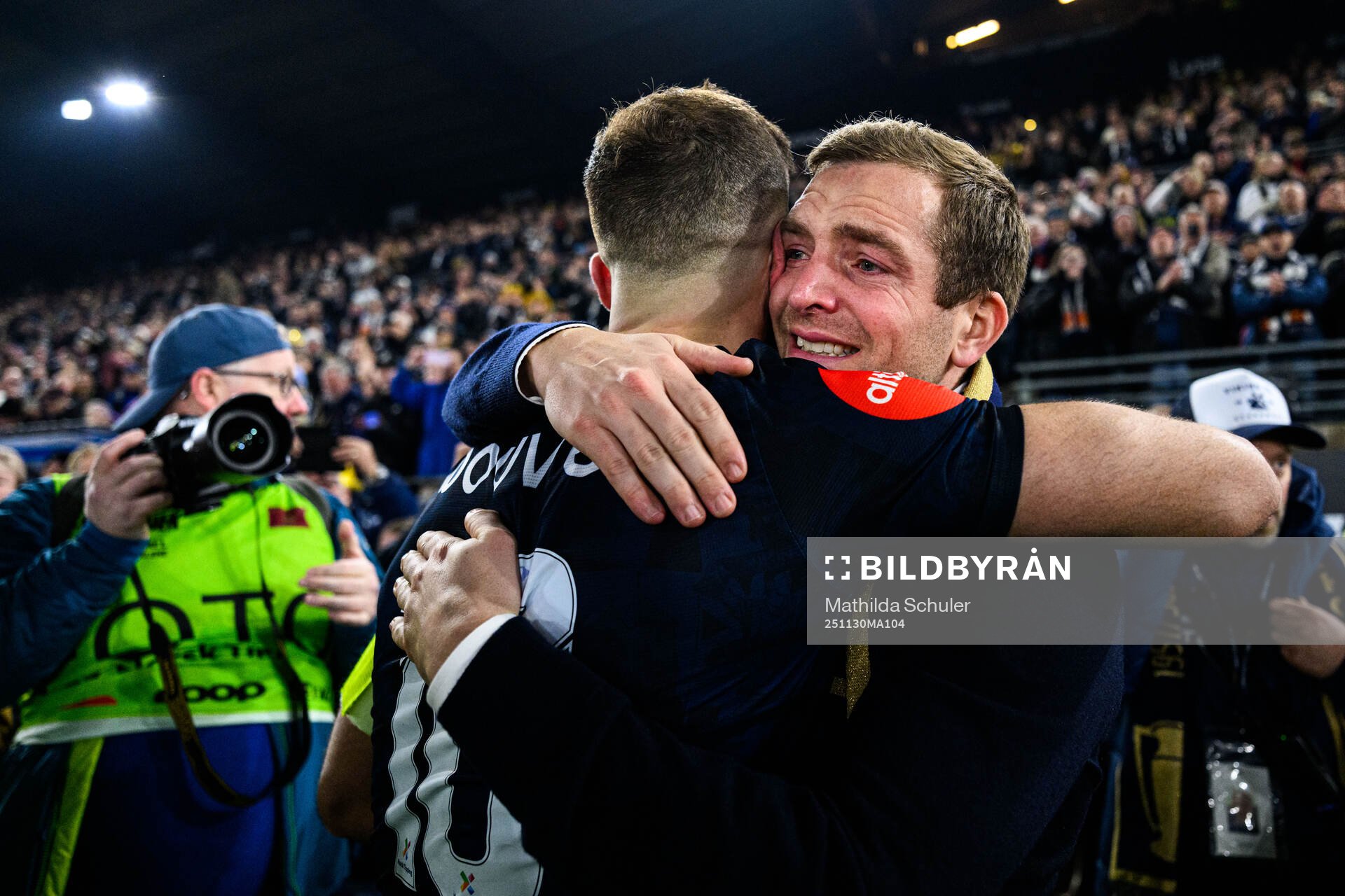 Zlatko Hovland Tripic and Kristoffer Løkberg of Viking