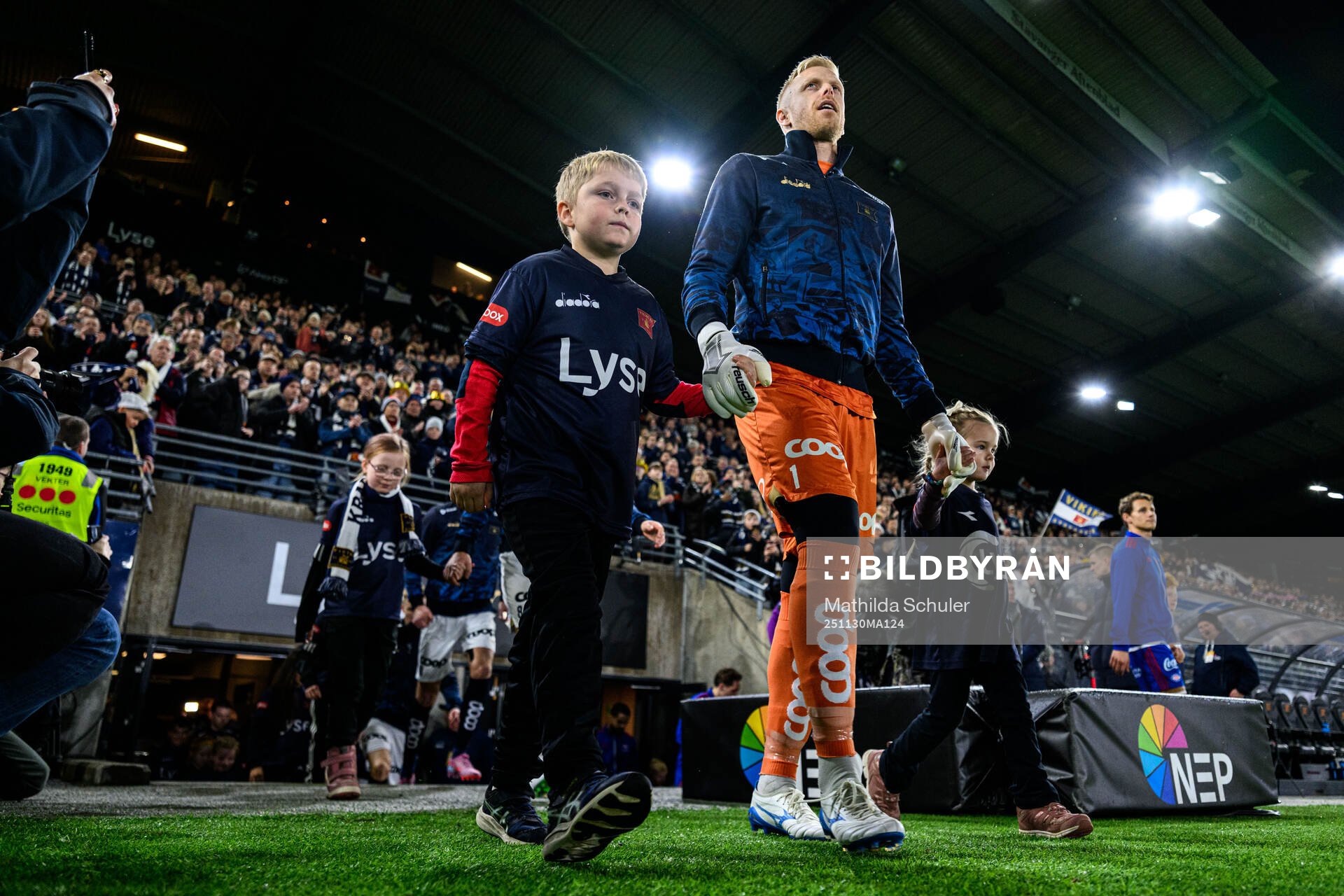 Goalkeeper Arild Östbö of Viking