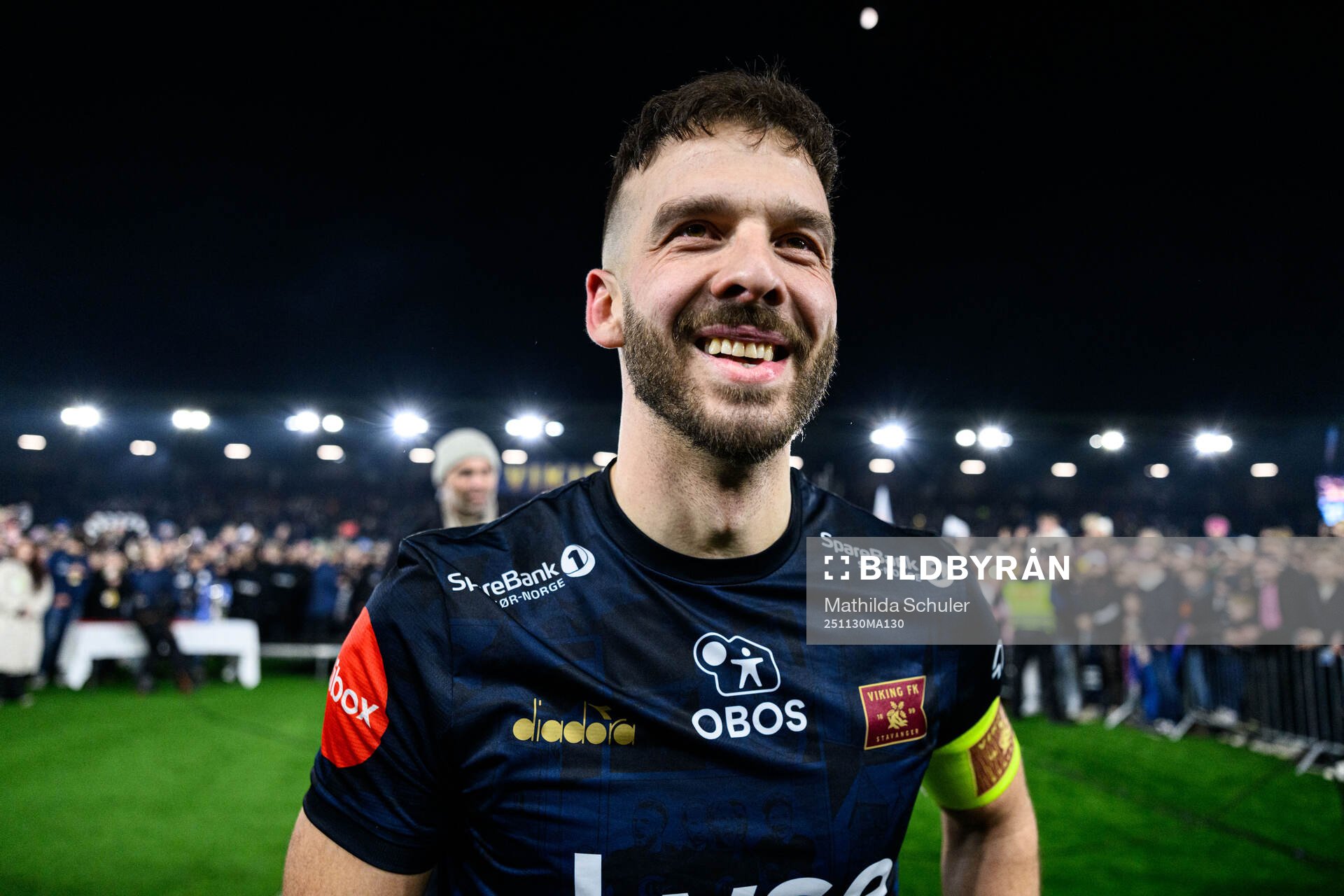 Zlatko Hovland Tripic of Viking celebrates