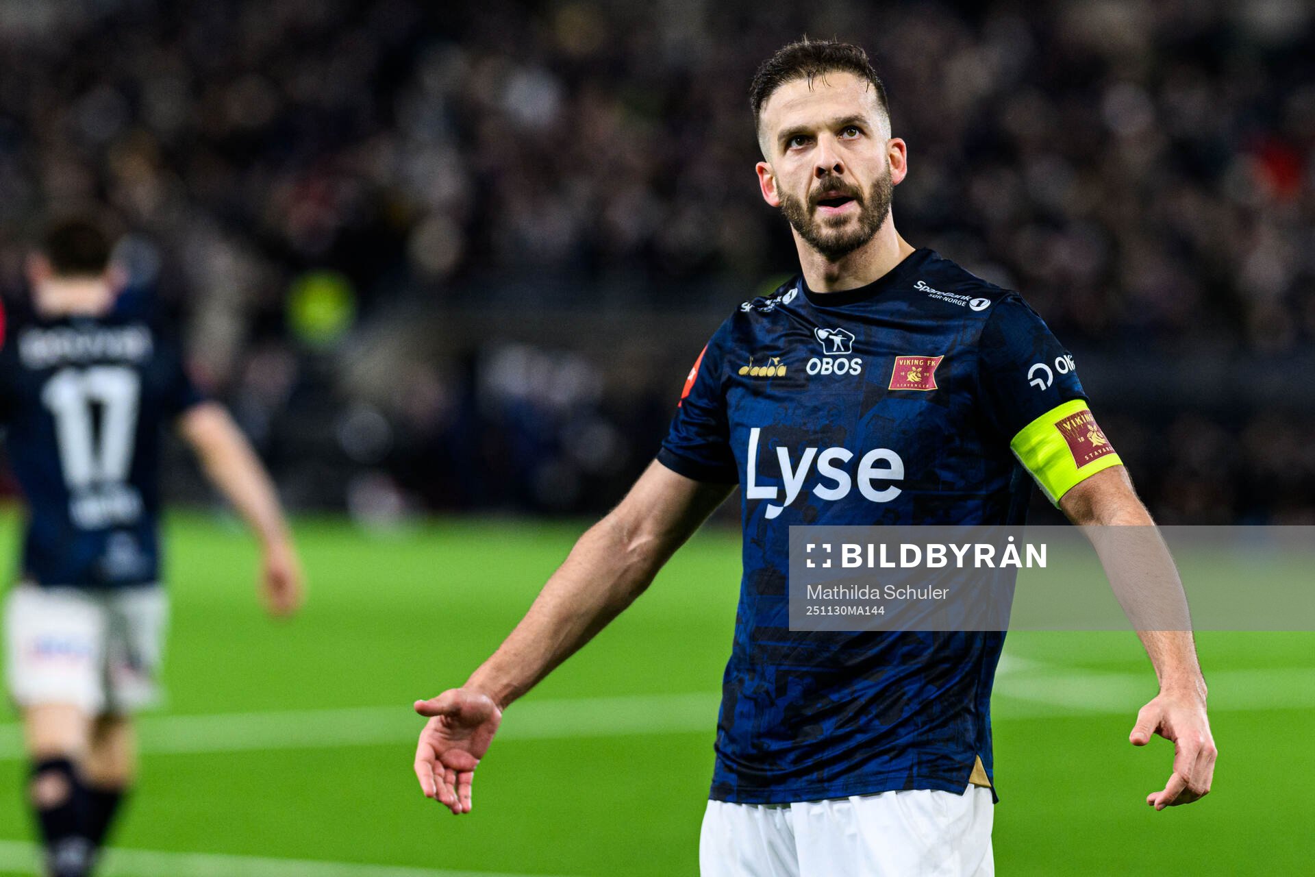 Zlatko Hovland Tripic of Viking celebrates